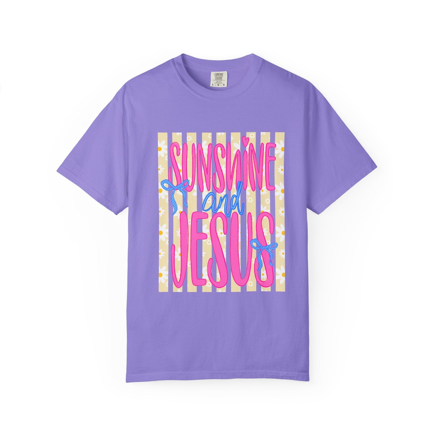 Sunshine and Jesus T-Shirt — Bright Faith Graphic Tee