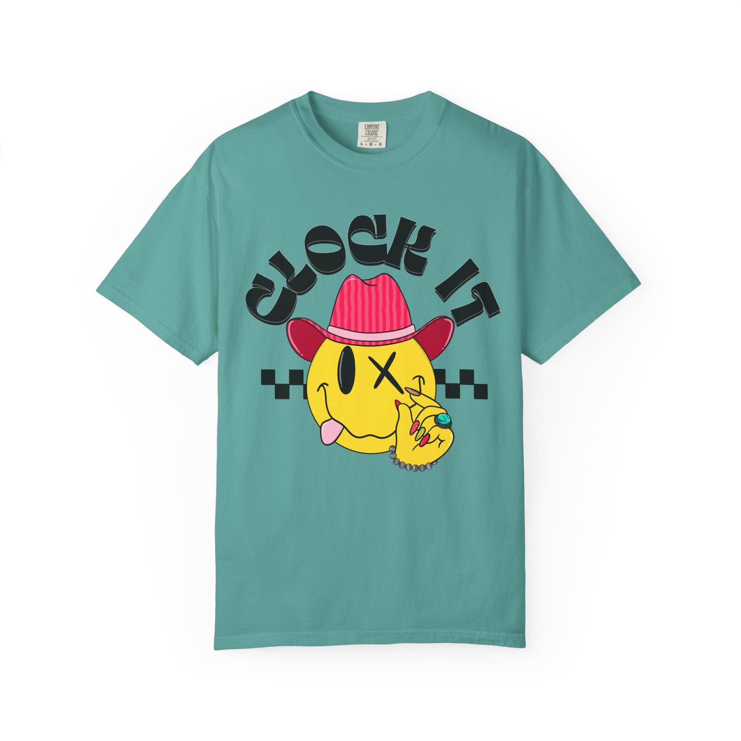 Clock It Graphic Tee for Casual Vibes
