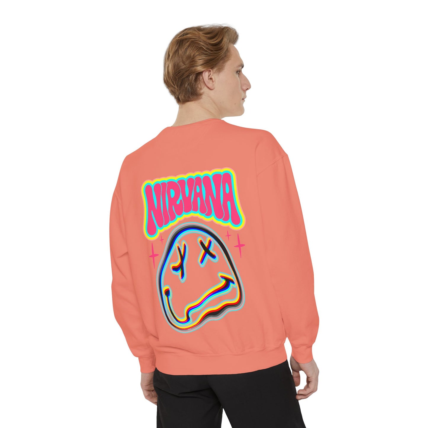 Nirvana Psychedelic Smiley Sweatshirt