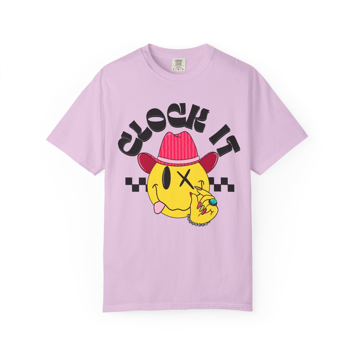 Clock It Graphic Tee for Casual Vibes