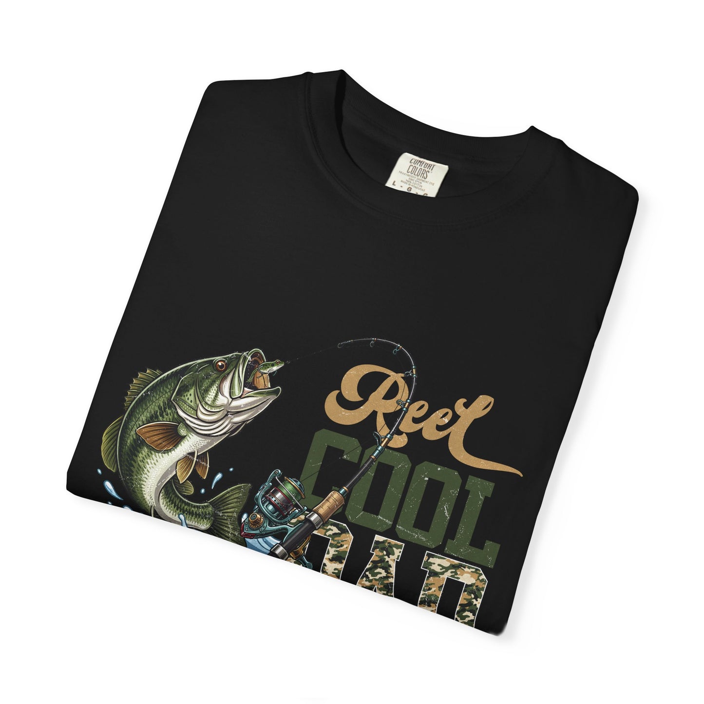 Reel Cool Dad Fishing T-Shirt — Bass Angler Gift for Fathers Day