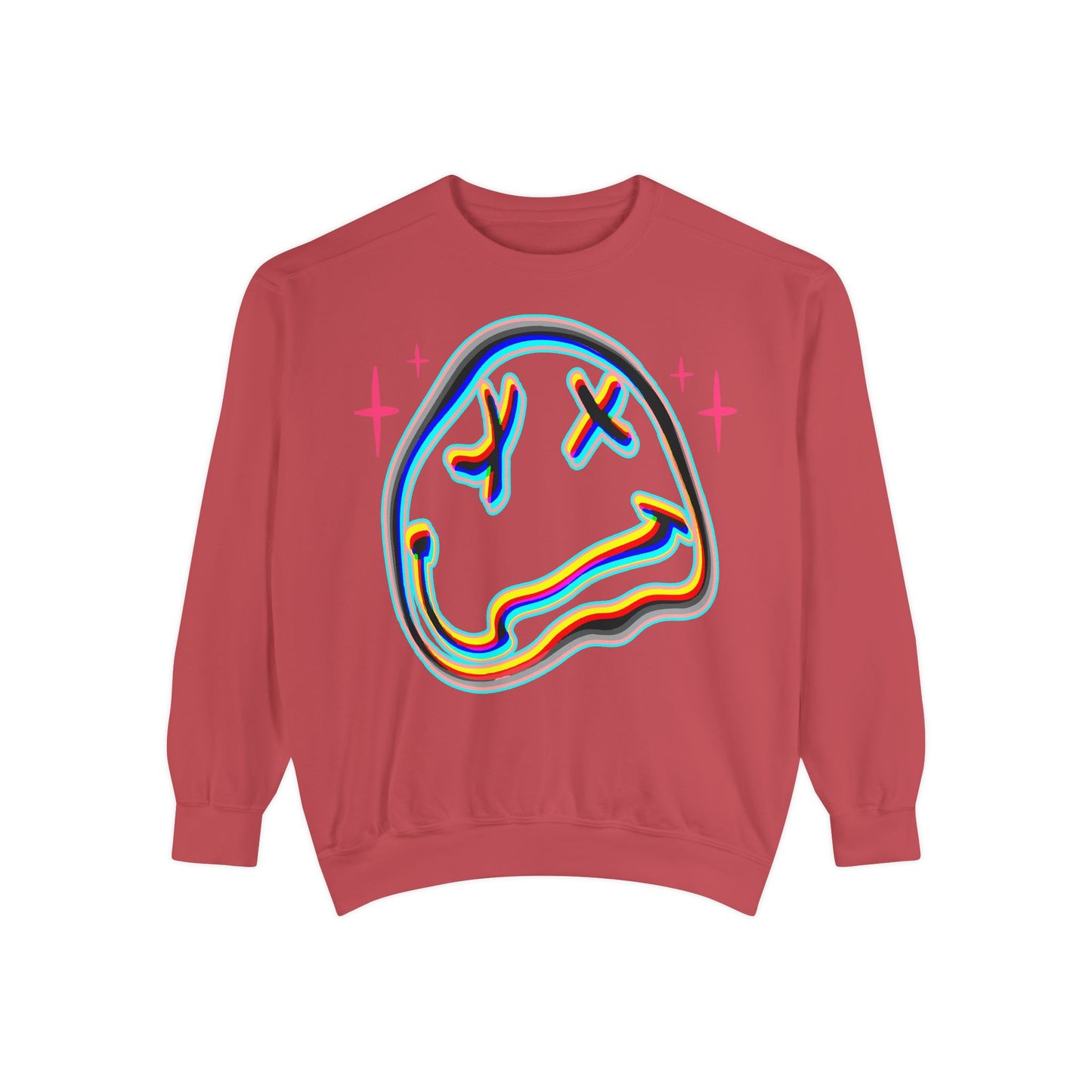 Nirvana Psychedelic Smiley Sweatshirt