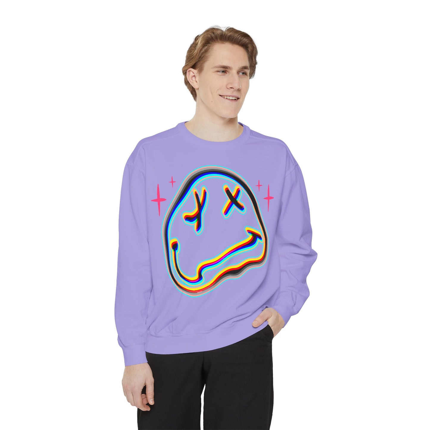 Nirvana Psychedelic Smiley Sweatshirt