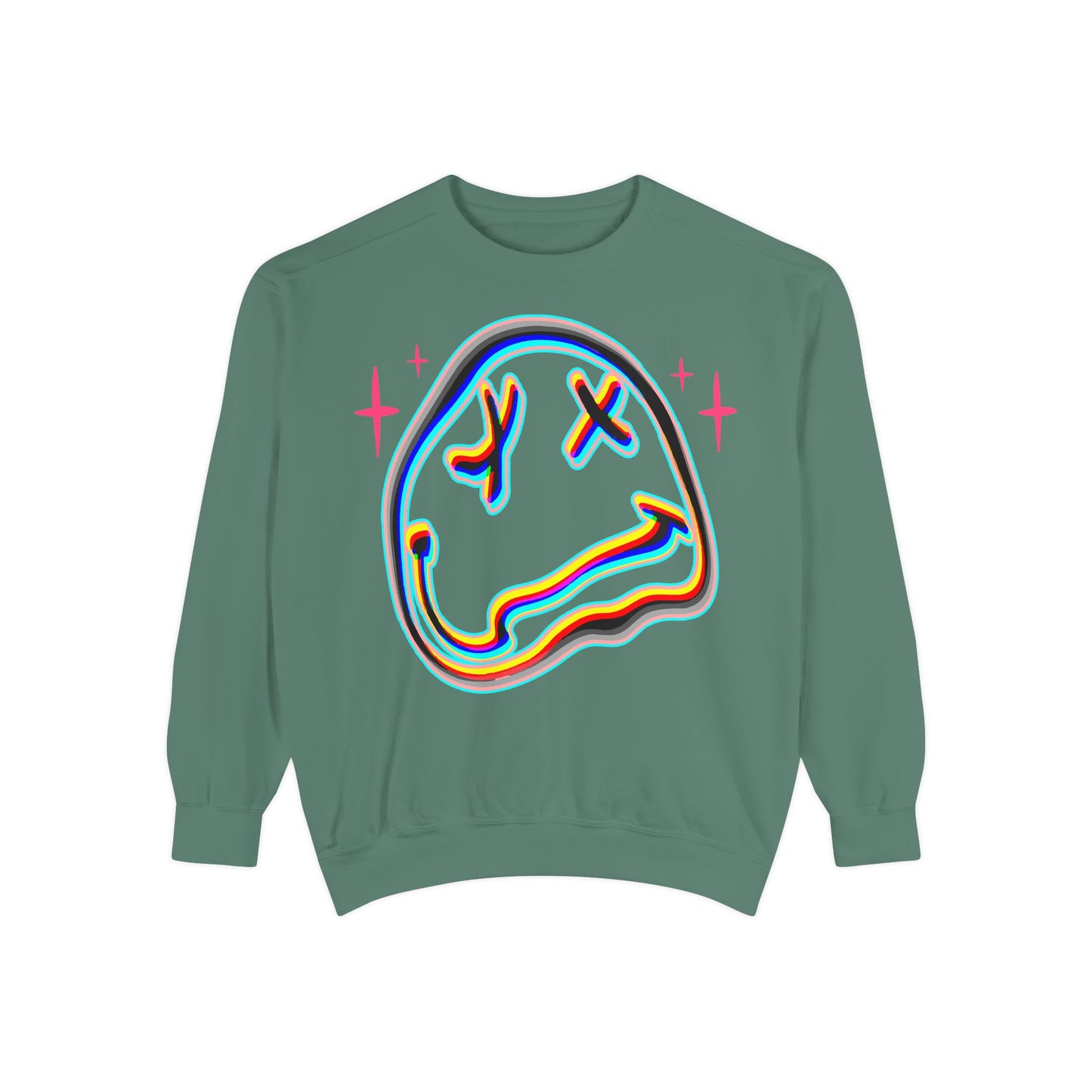 Nirvana Psychedelic Smiley Sweatshirt