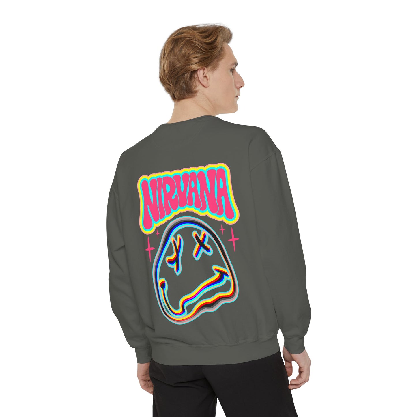 Nirvana Psychedelic Smiley Sweatshirt