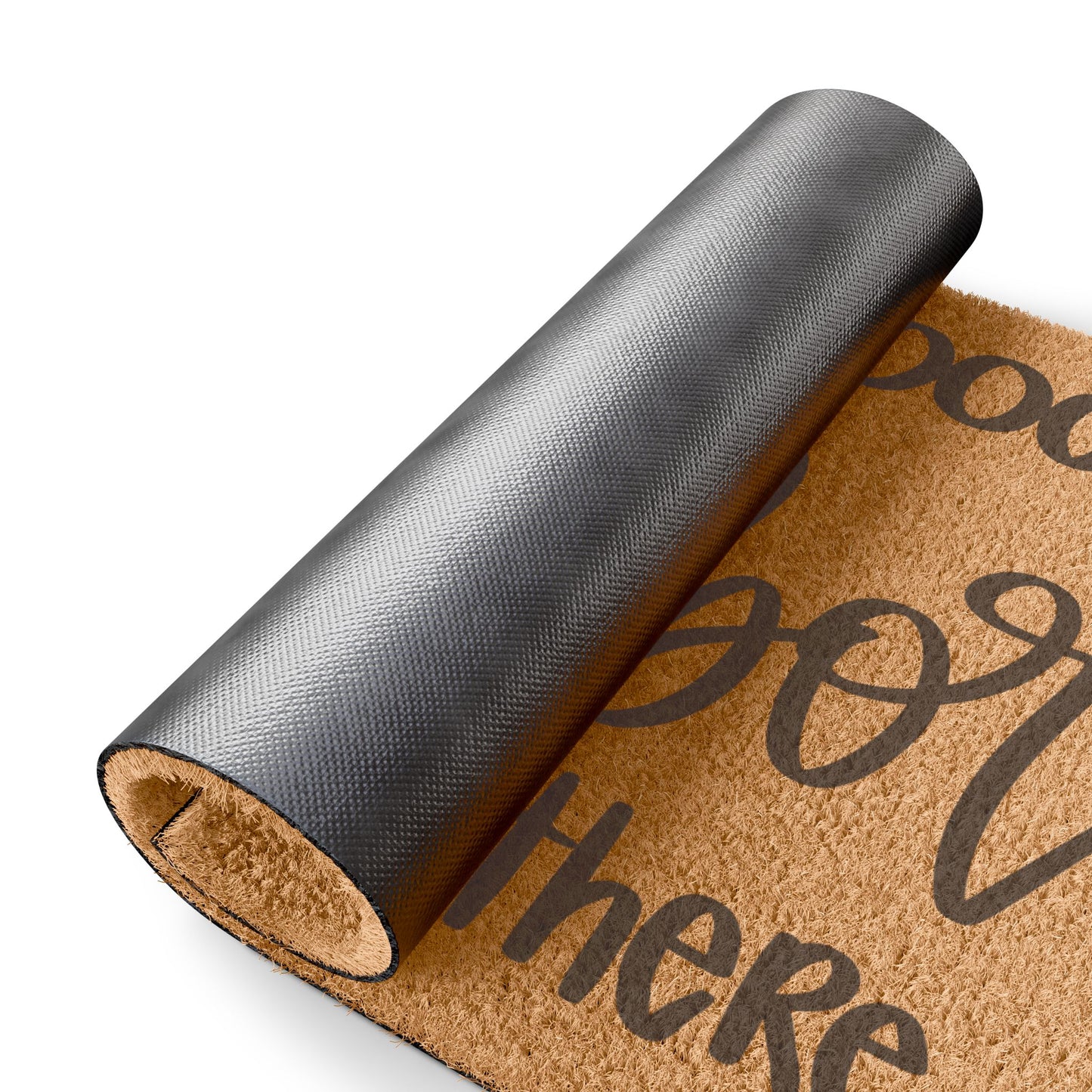 Doormat — "Like a Good Neighbor Stay Over There" Funny Welcome Mat