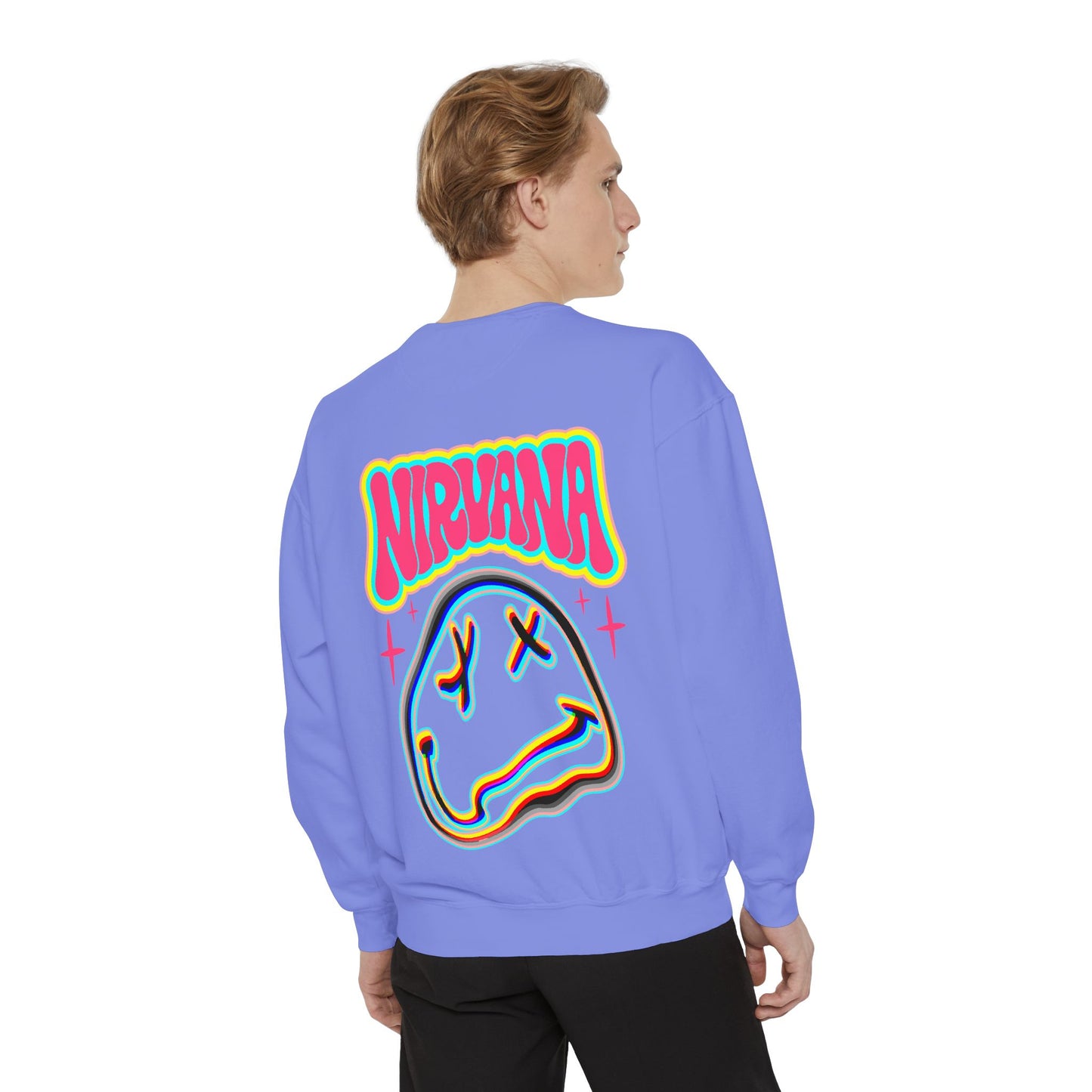 Nirvana Psychedelic Smiley Sweatshirt