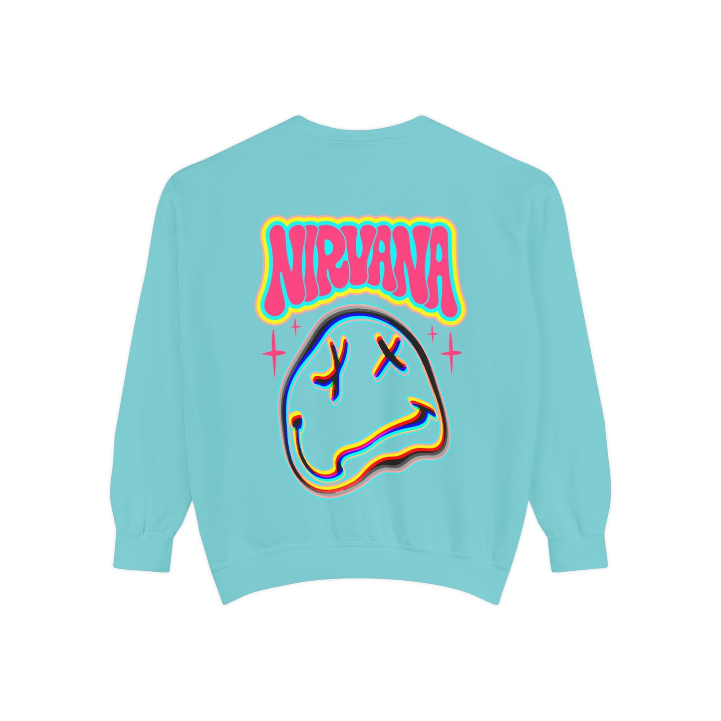 Nirvana Psychedelic Smiley Sweatshirt