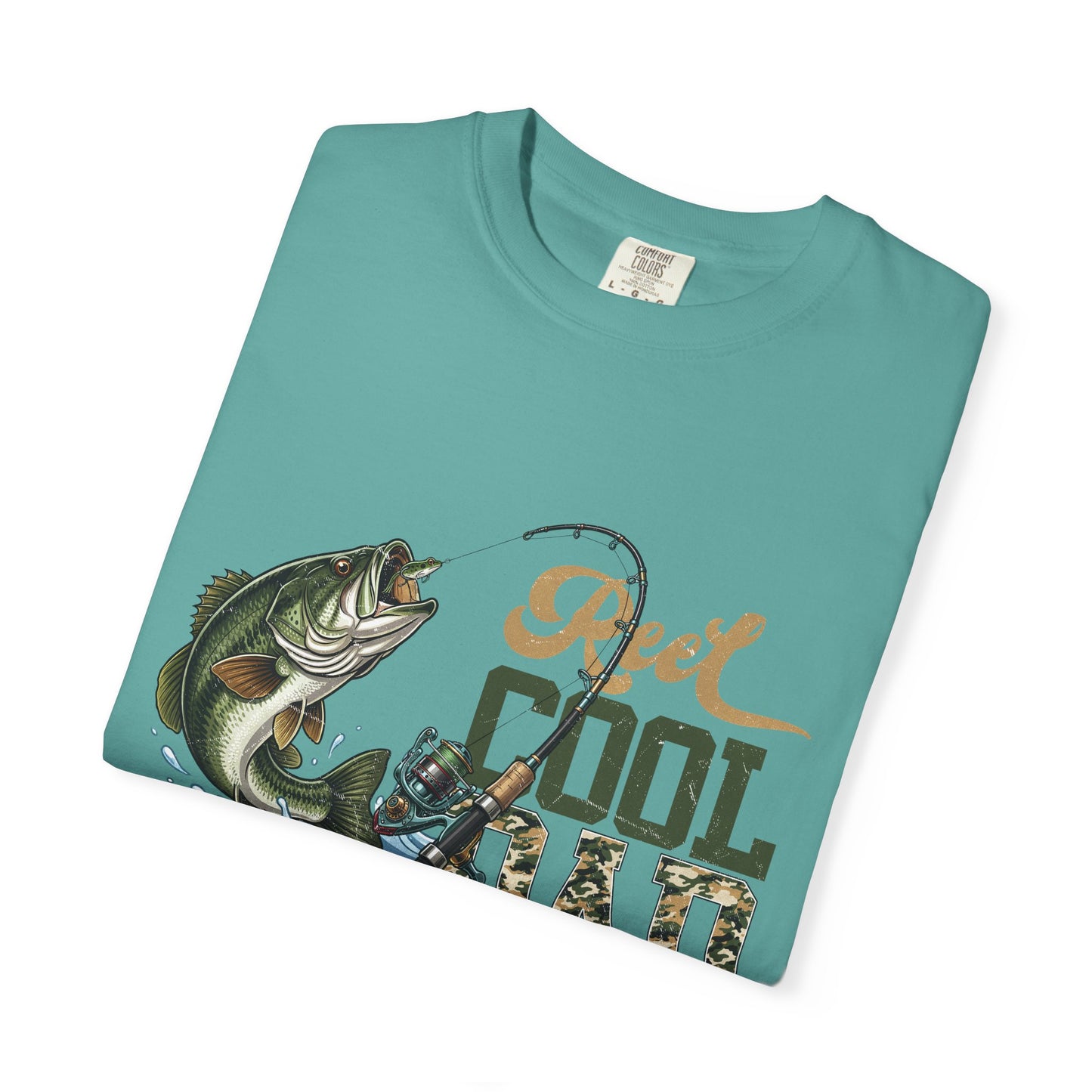 Reel Cool Dad Fishing T-Shirt — Bass Angler Gift for Fathers Day