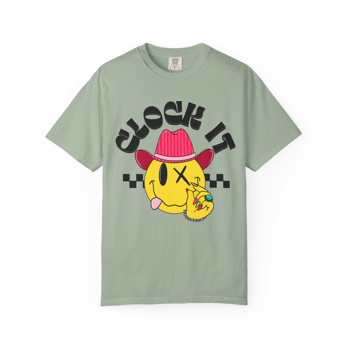 Clock It Graphic Tee for Casual Vibes