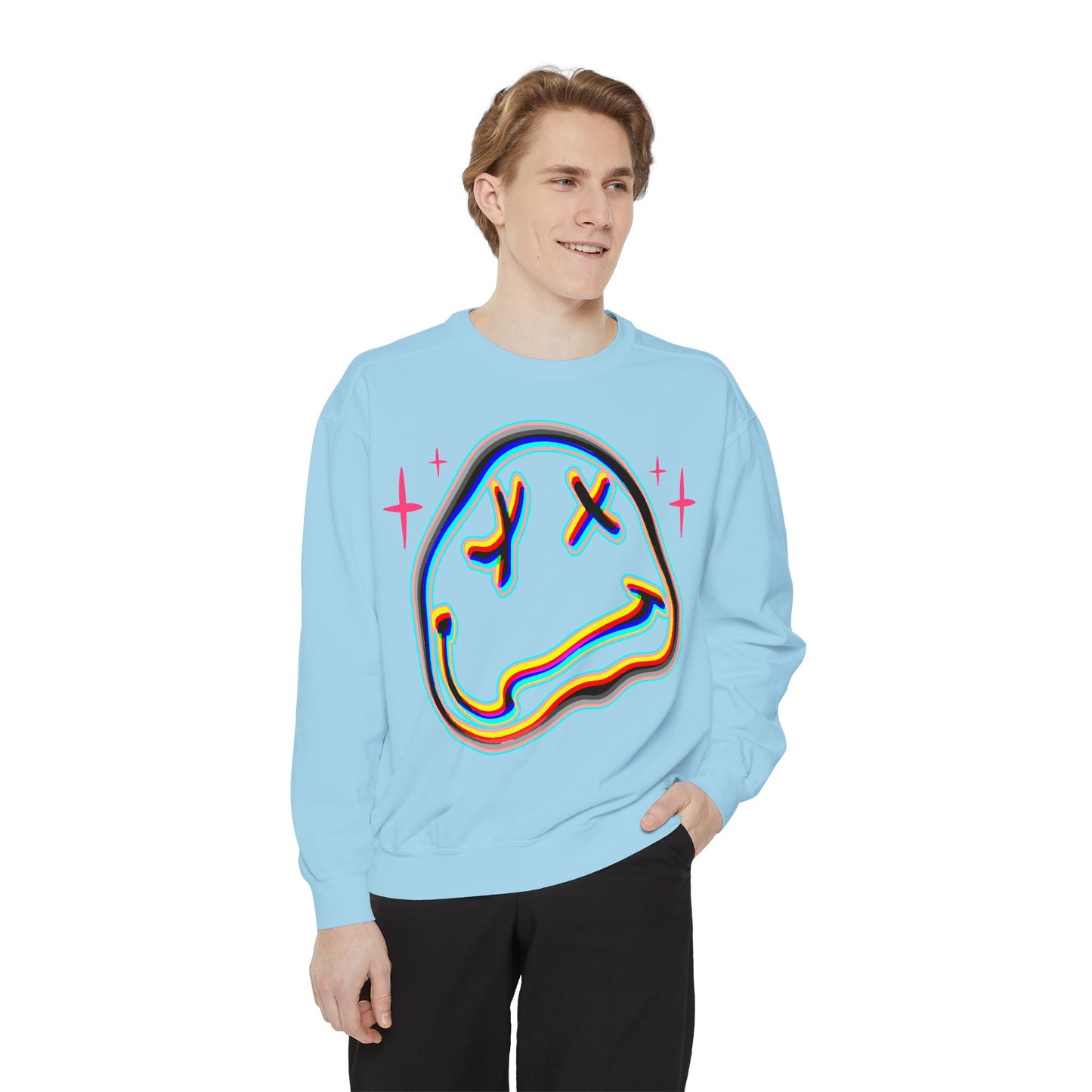 Nirvana Psychedelic Smiley Sweatshirt