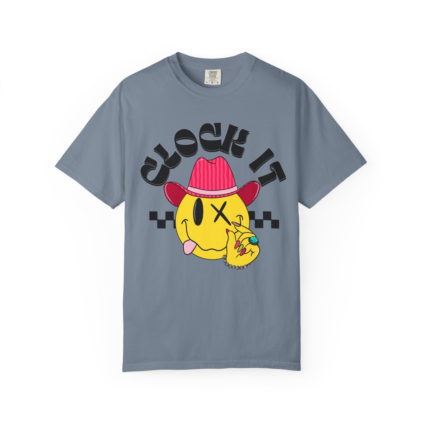 Clock It Graphic Tee for Casual Vibes