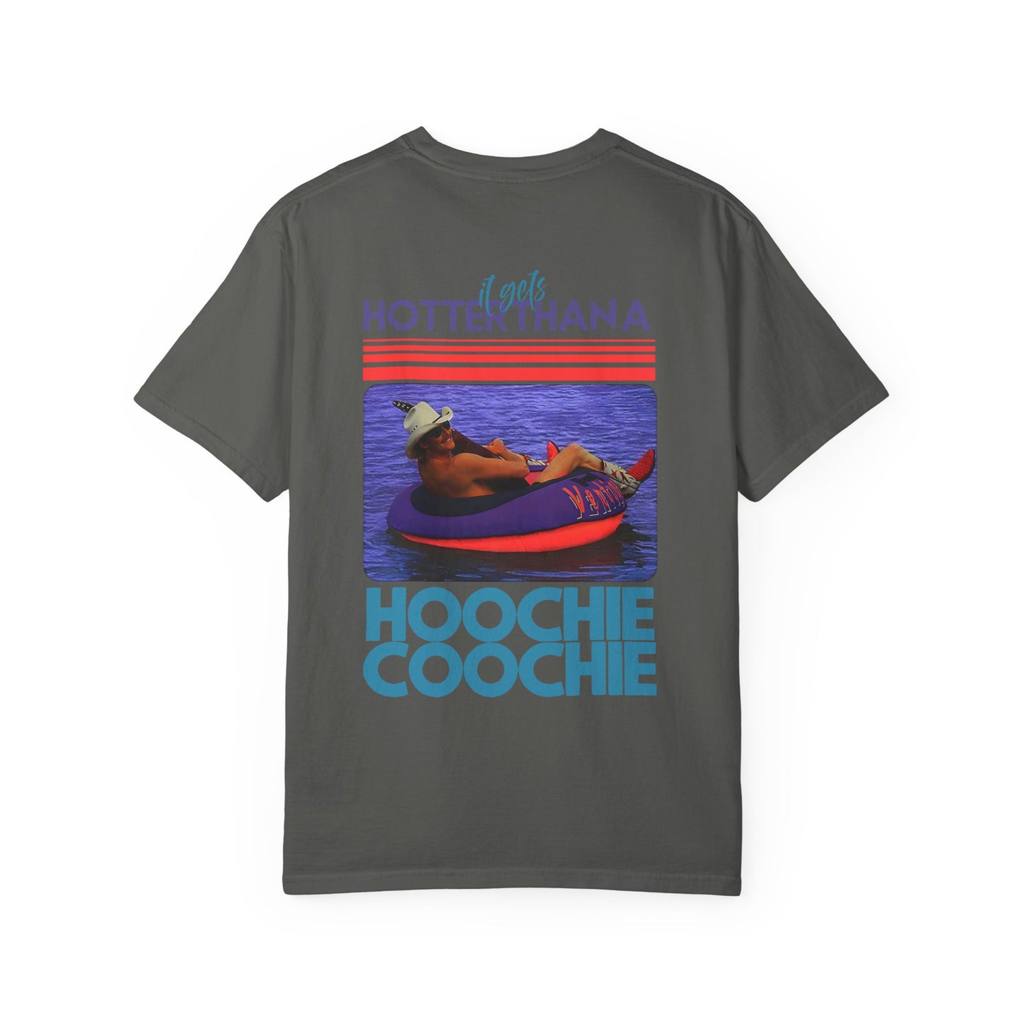 Hoochie Coochie T-Shirt — Retro Pool Vibes Graphic Tee