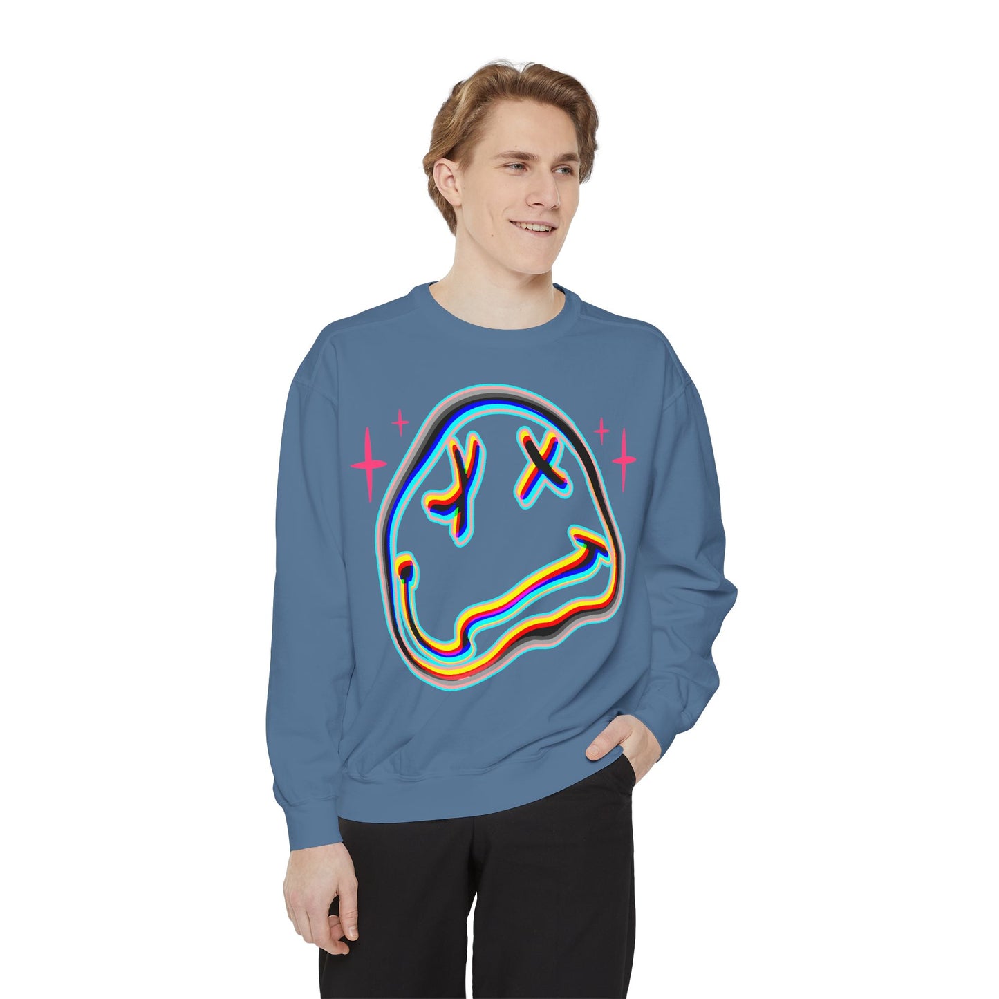 Nirvana Psychedelic Smiley Sweatshirt