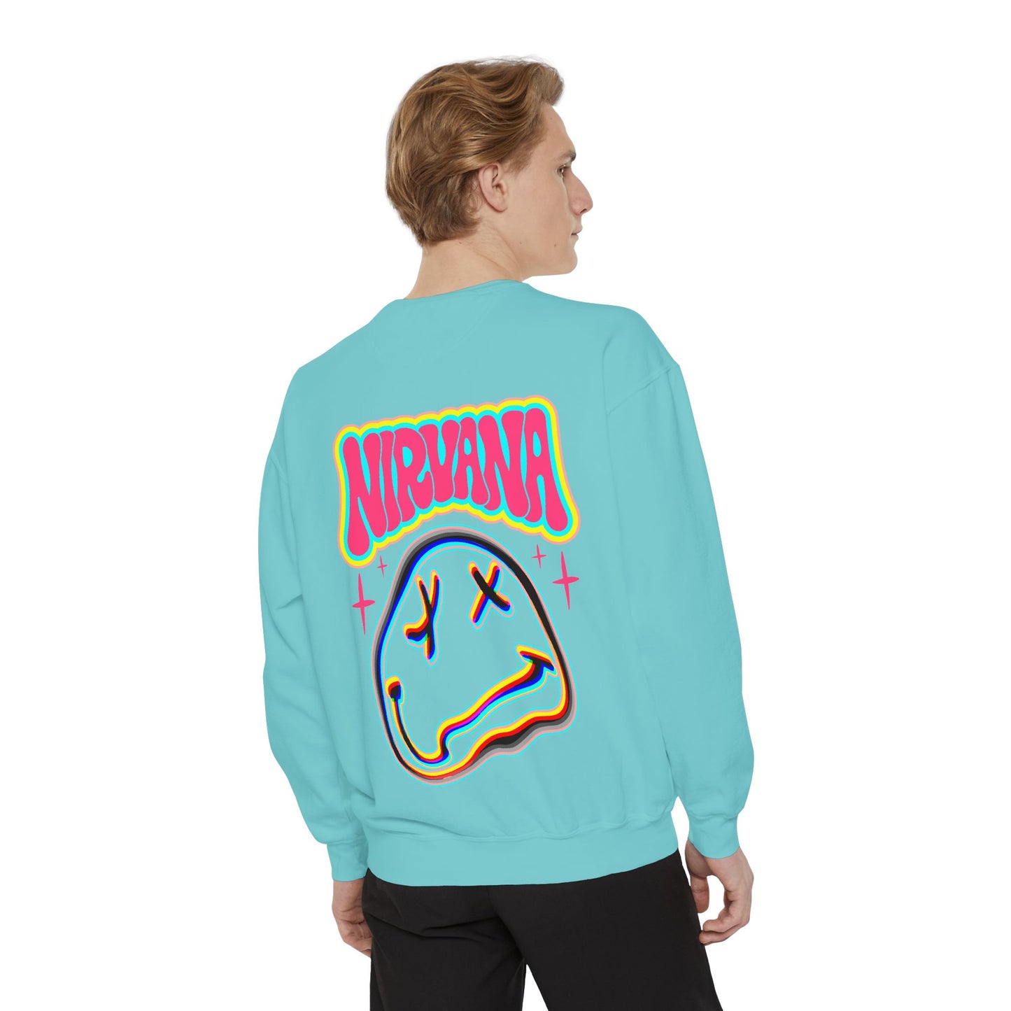 Nirvana Psychedelic Smiley Sweatshirt
