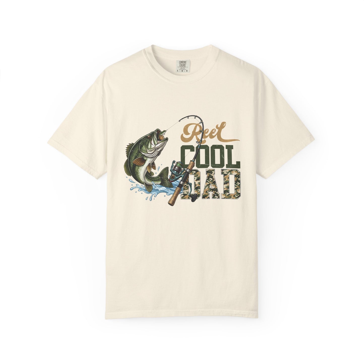 Reel Cool Dad Fishing T-Shirt — Bass Angler Gift for Fathers Day