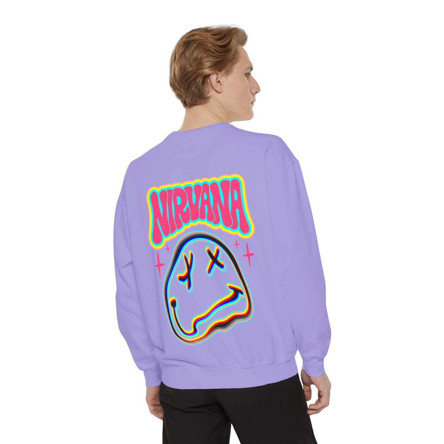 Nirvana Psychedelic Smiley Sweatshirt