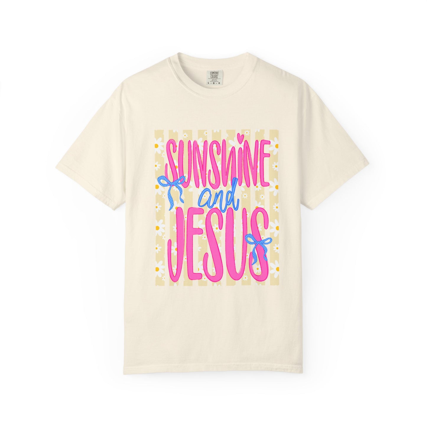 Sunshine and Jesus T-Shirt — Bright Faith Graphic Tee