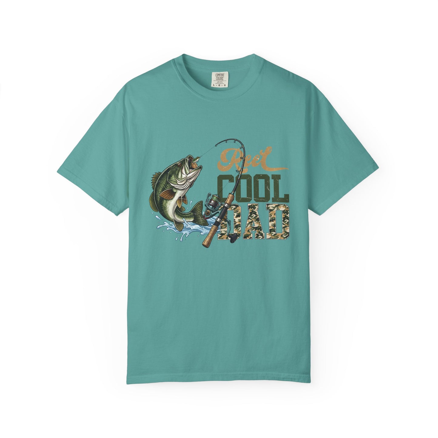 Reel Cool Dad Fishing T-Shirt — Bass Angler Gift for Fathers Day