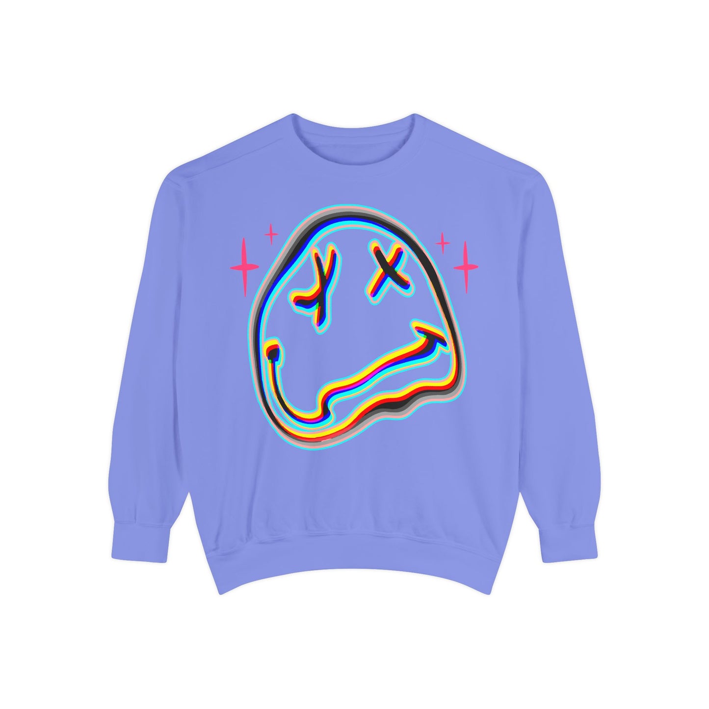Nirvana Psychedelic Smiley Sweatshirt