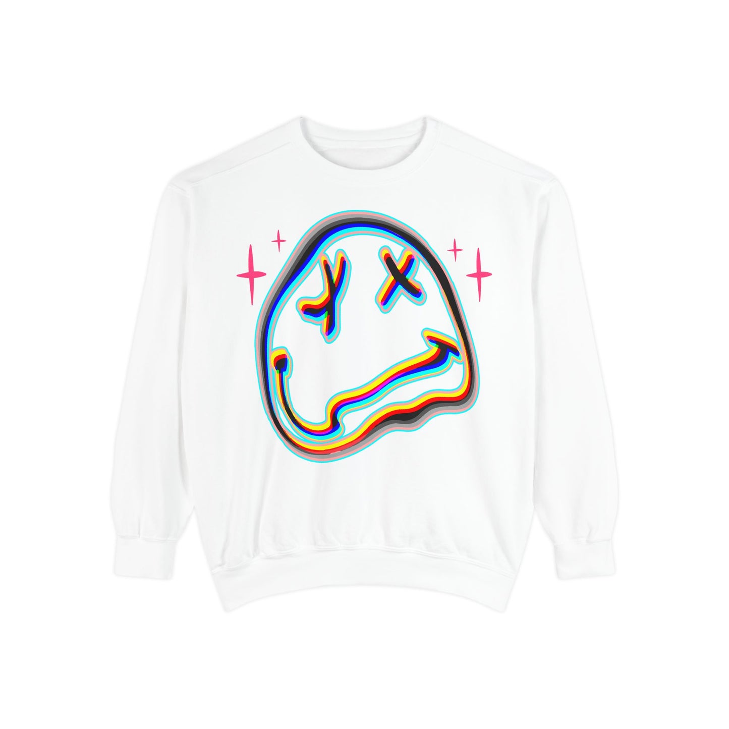 Nirvana Psychedelic Smiley Sweatshirt