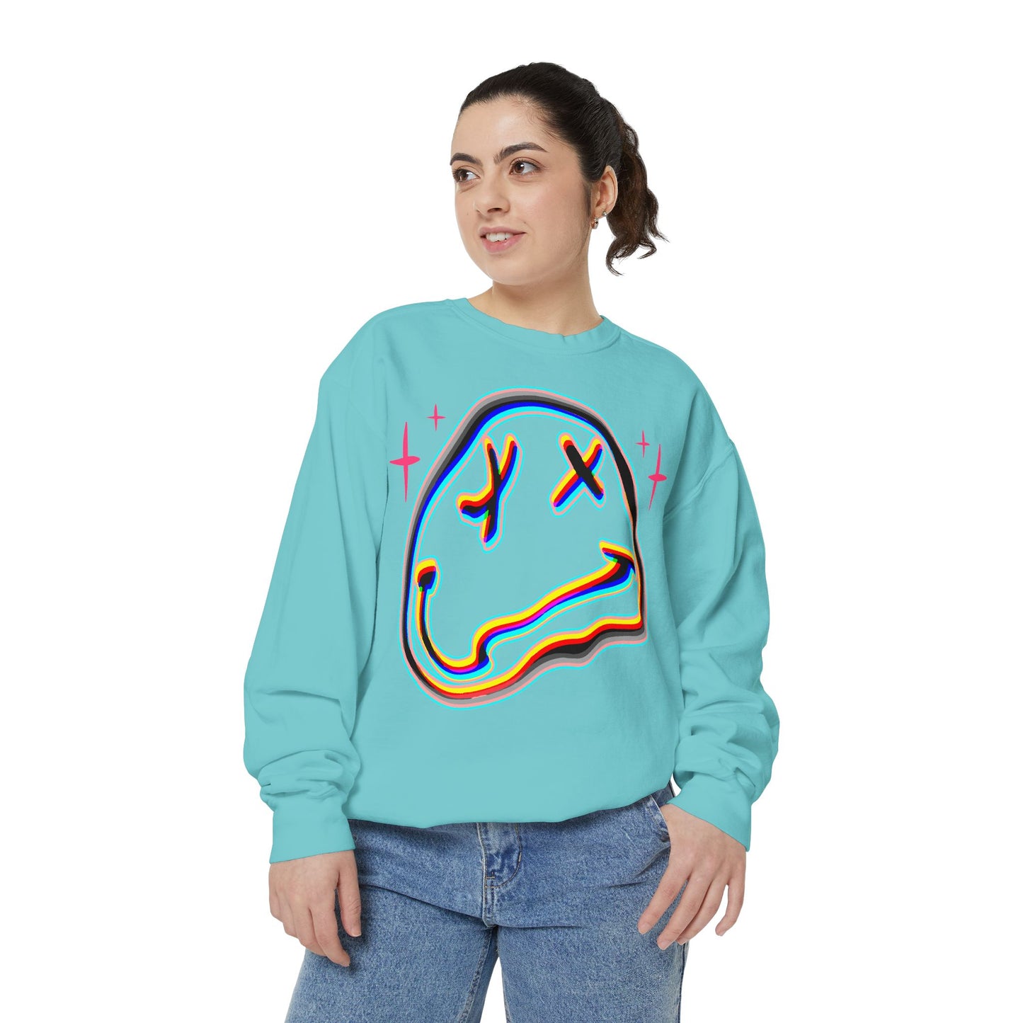 Nirvana Psychedelic Smiley Sweatshirt