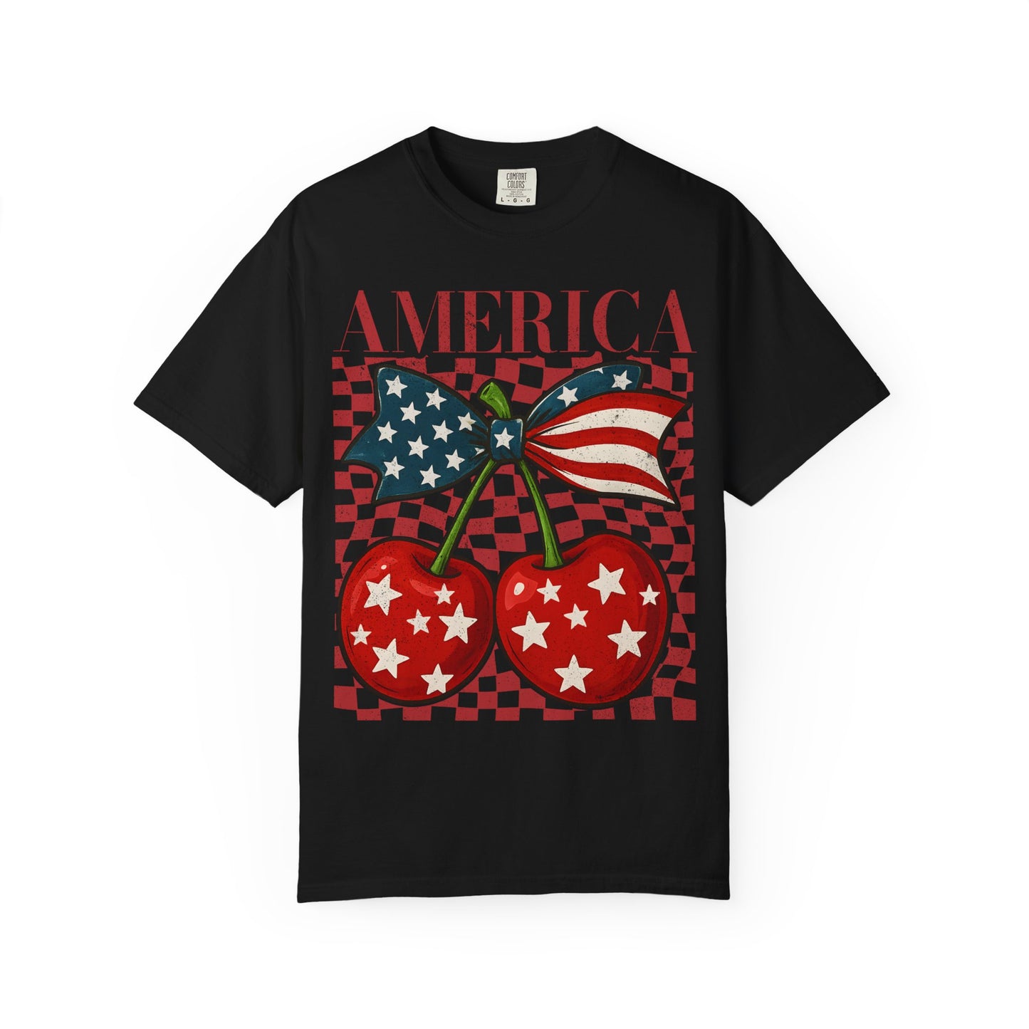 America Cherry Graphic T-Shirt