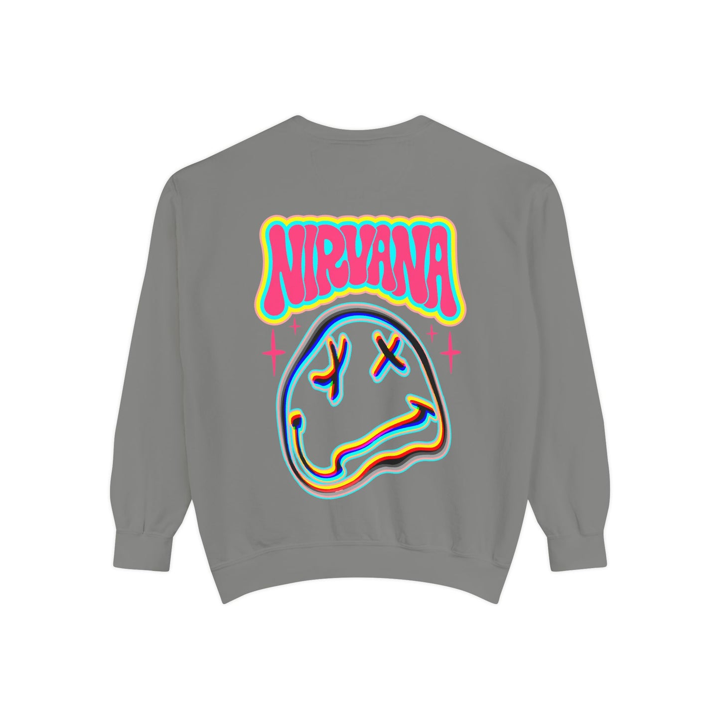 Nirvana Psychedelic Smiley Sweatshirt