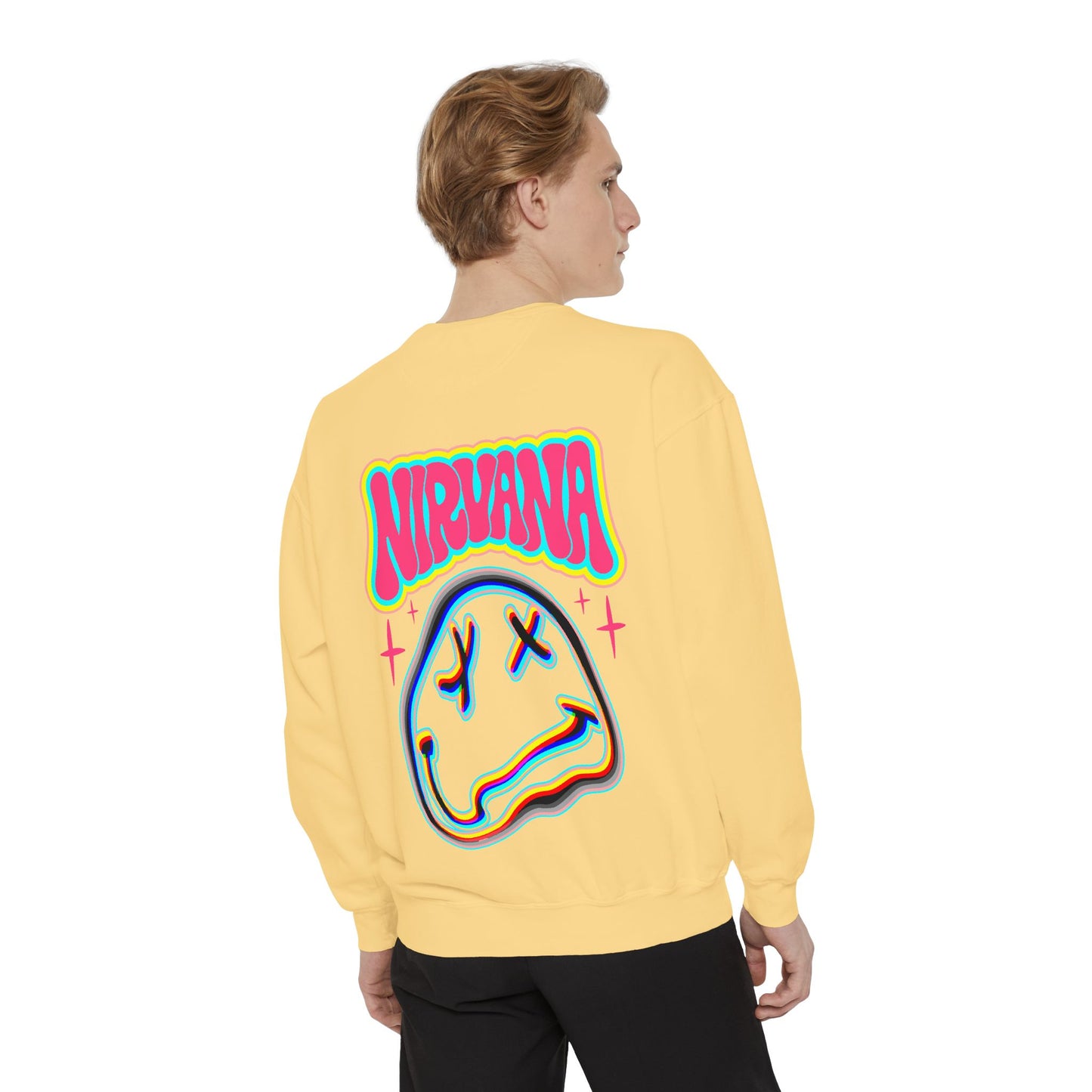 Nirvana Psychedelic Smiley Sweatshirt