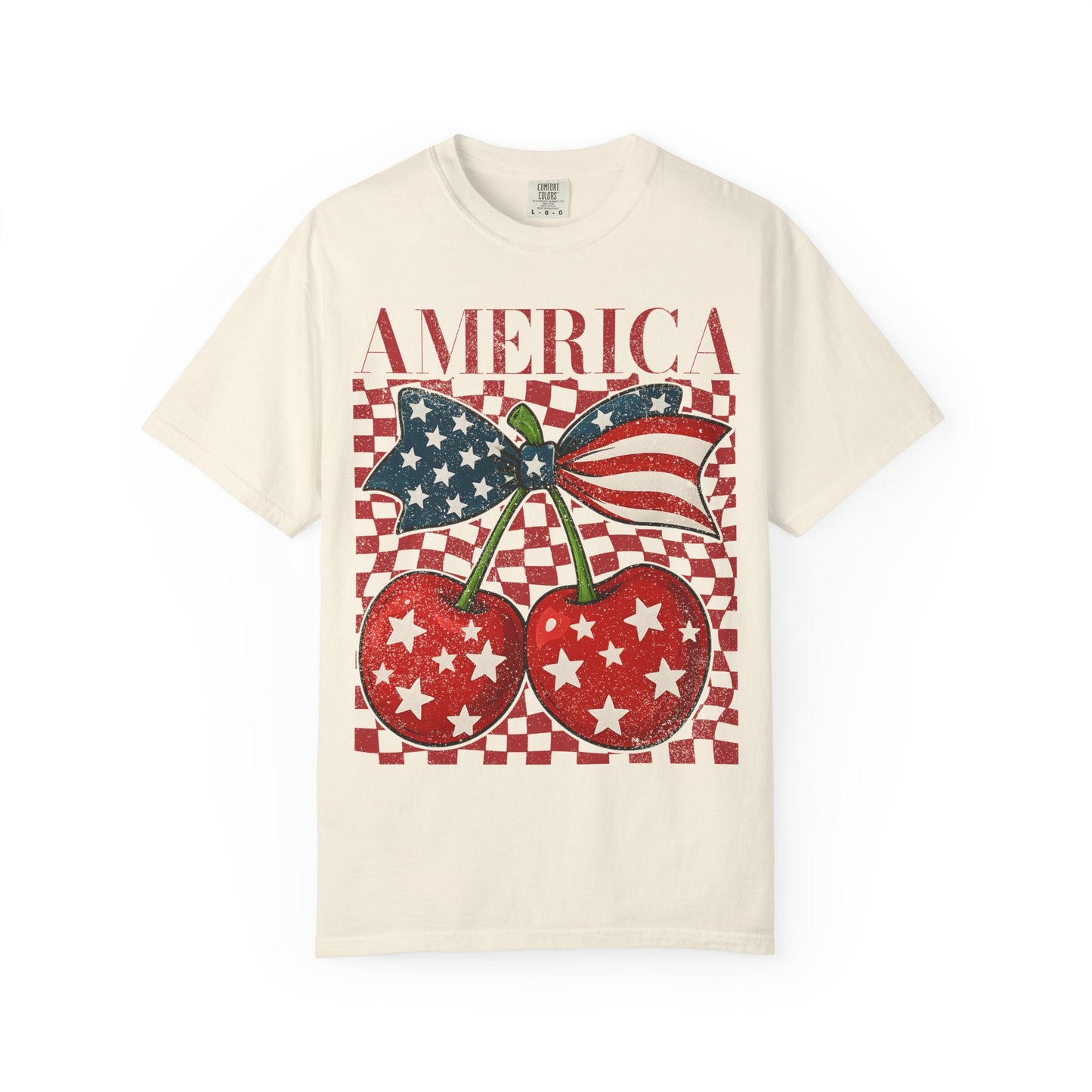America Cherry Graphic T-Shirt