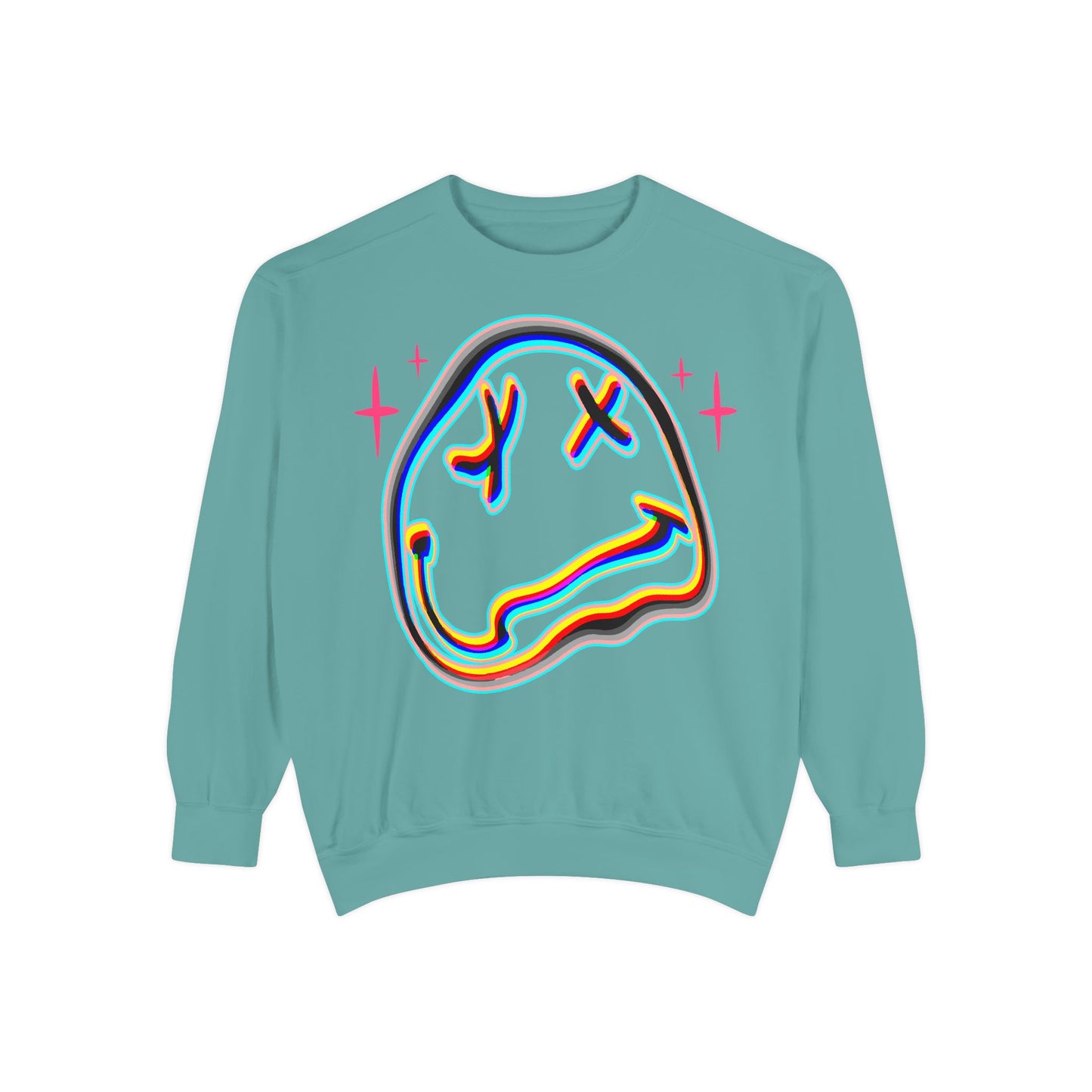 Nirvana Psychedelic Smiley Sweatshirt