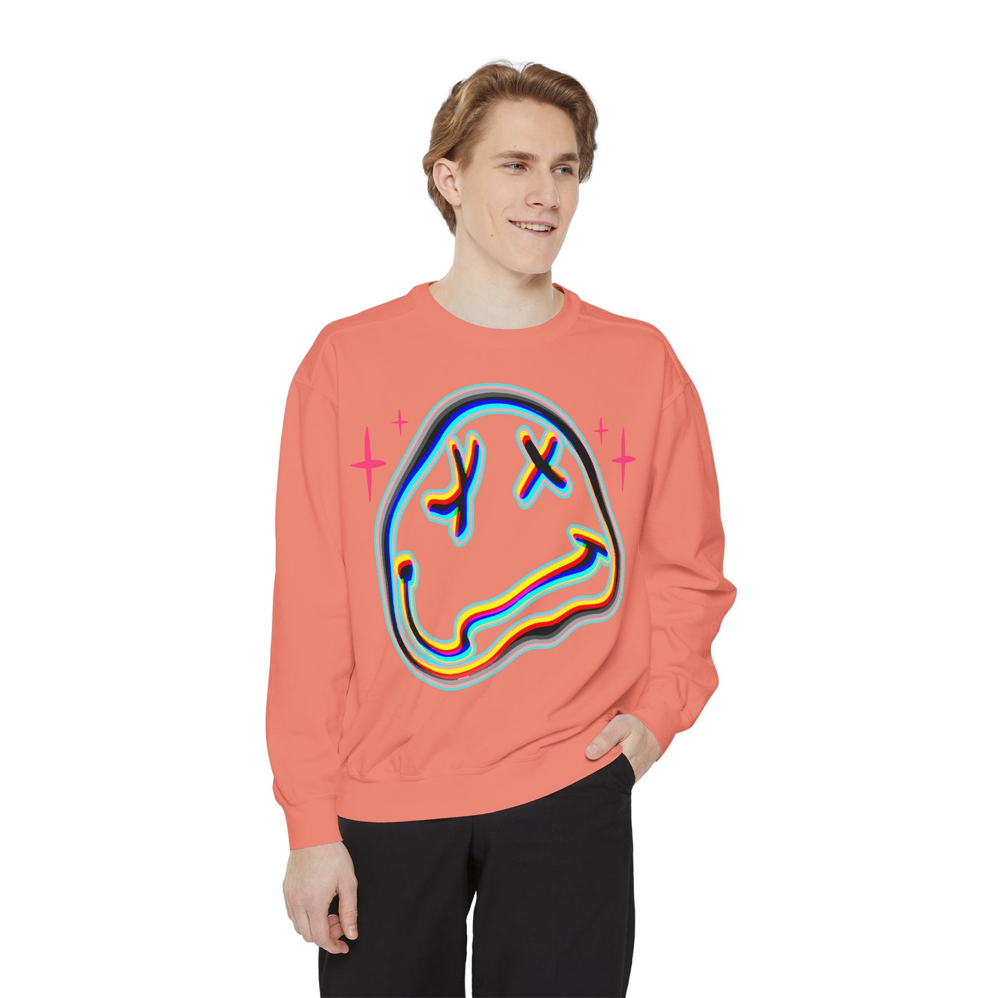 Nirvana Psychedelic Smiley Sweatshirt