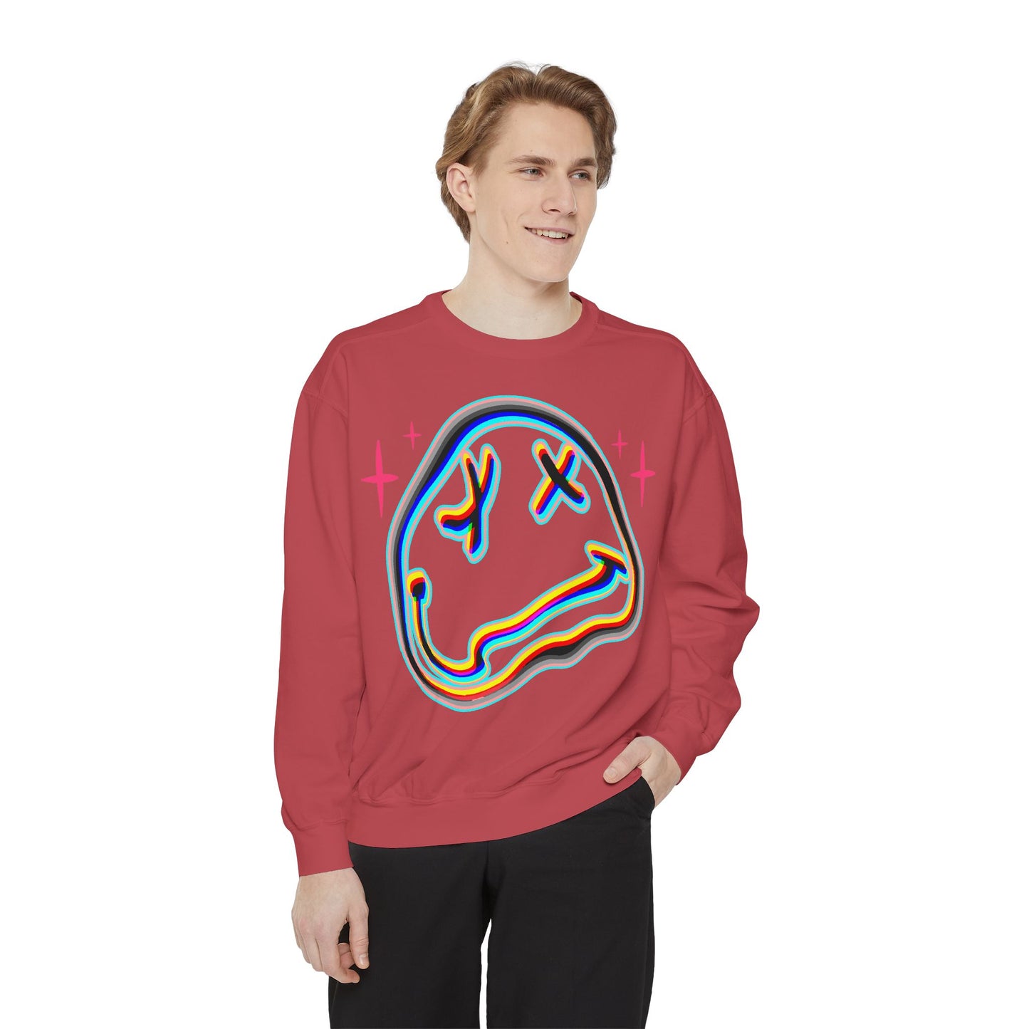 Nirvana Psychedelic Smiley Sweatshirt