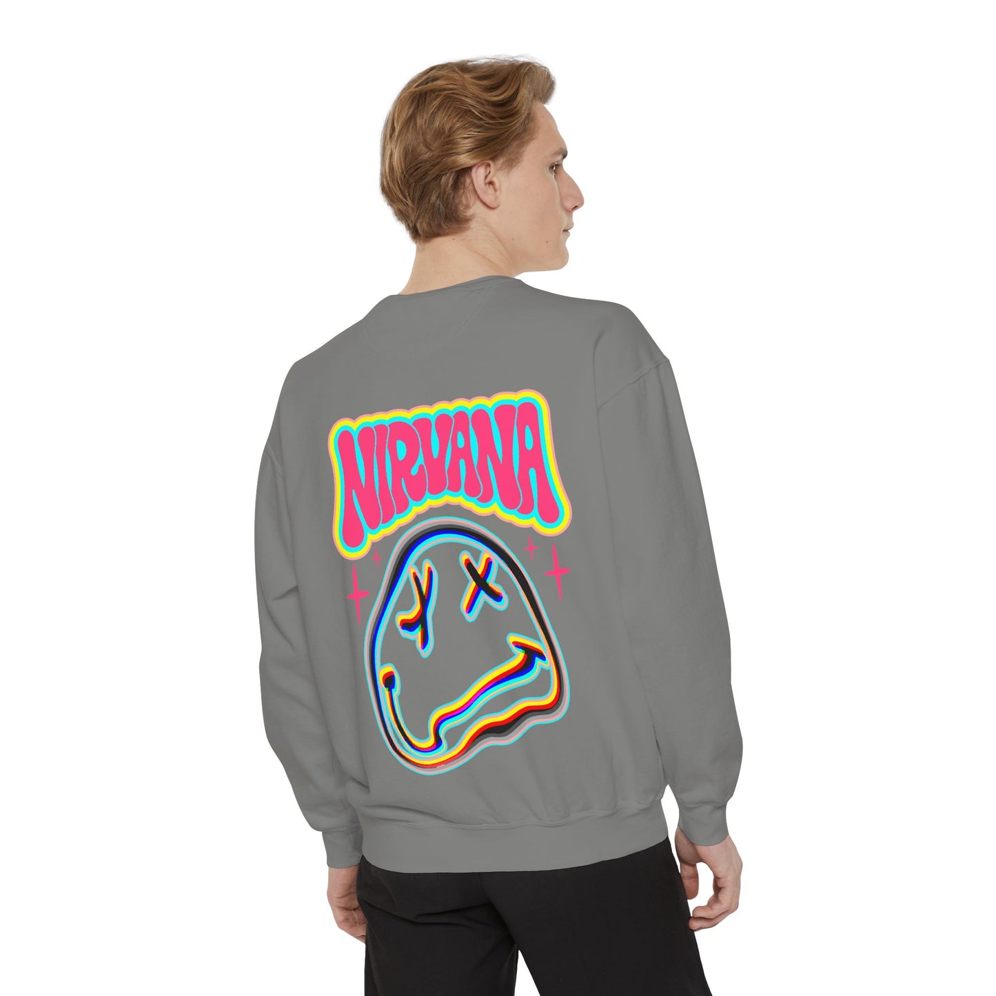 Nirvana Psychedelic Smiley Sweatshirt