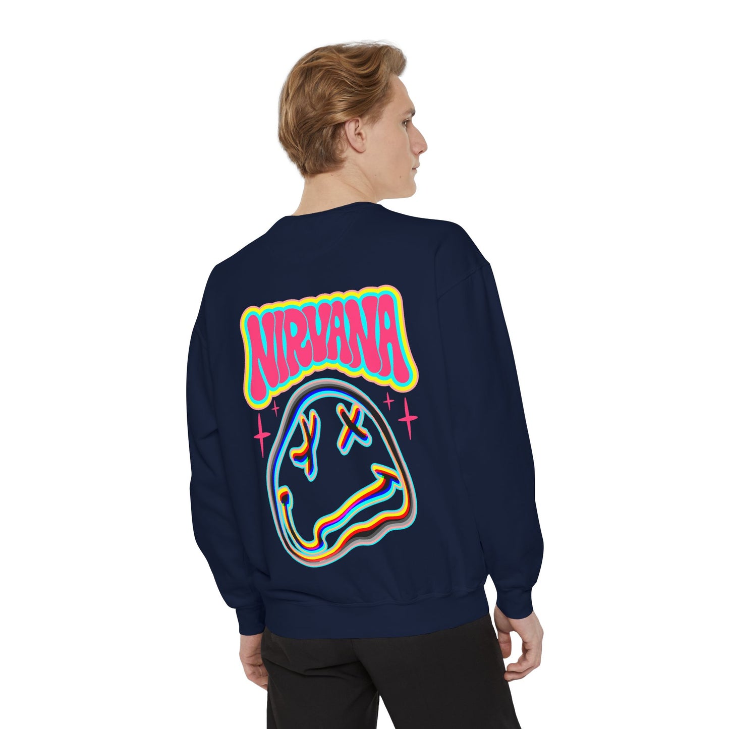 Nirvana Psychedelic Smiley Sweatshirt