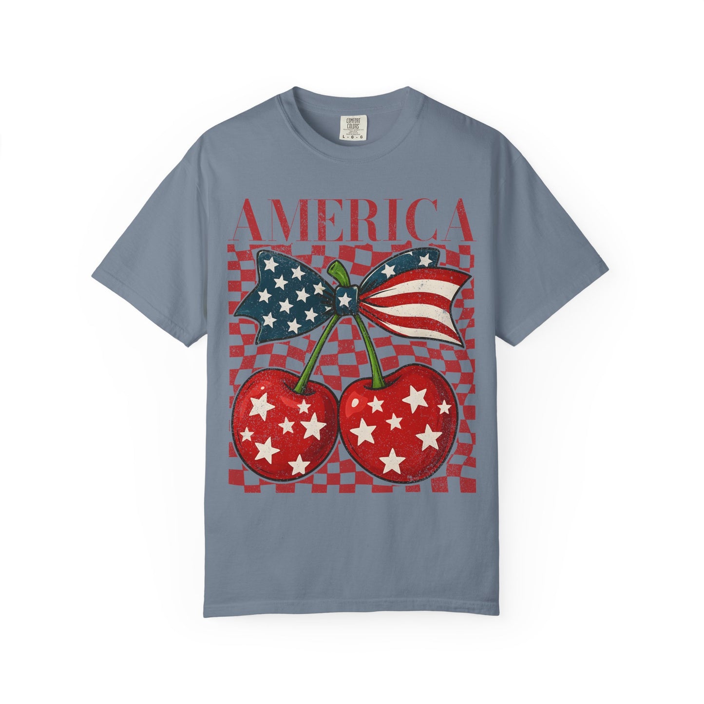 America Cherry Graphic T-Shirt