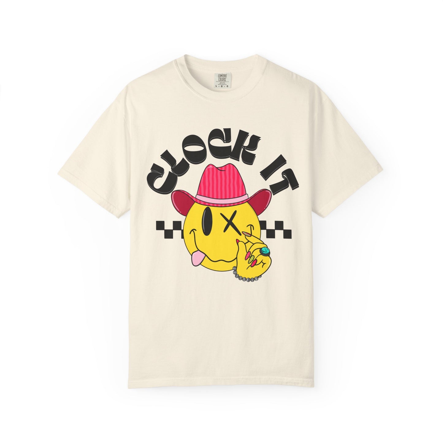 Clock It Graphic Tee for Casual Vibes