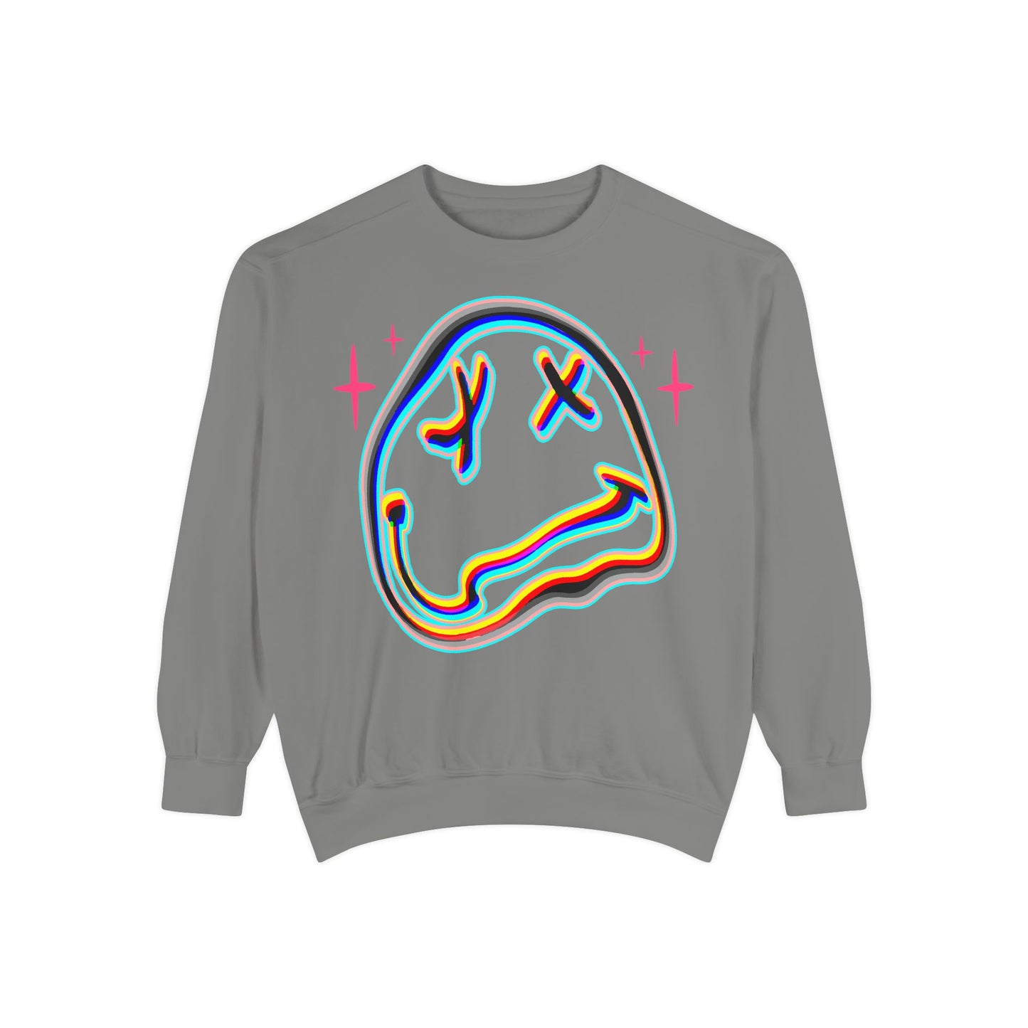 Nirvana Psychedelic Smiley Sweatshirt