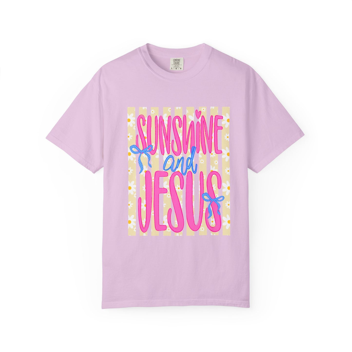 Sunshine and Jesus T-Shirt — Bright Faith Graphic Tee