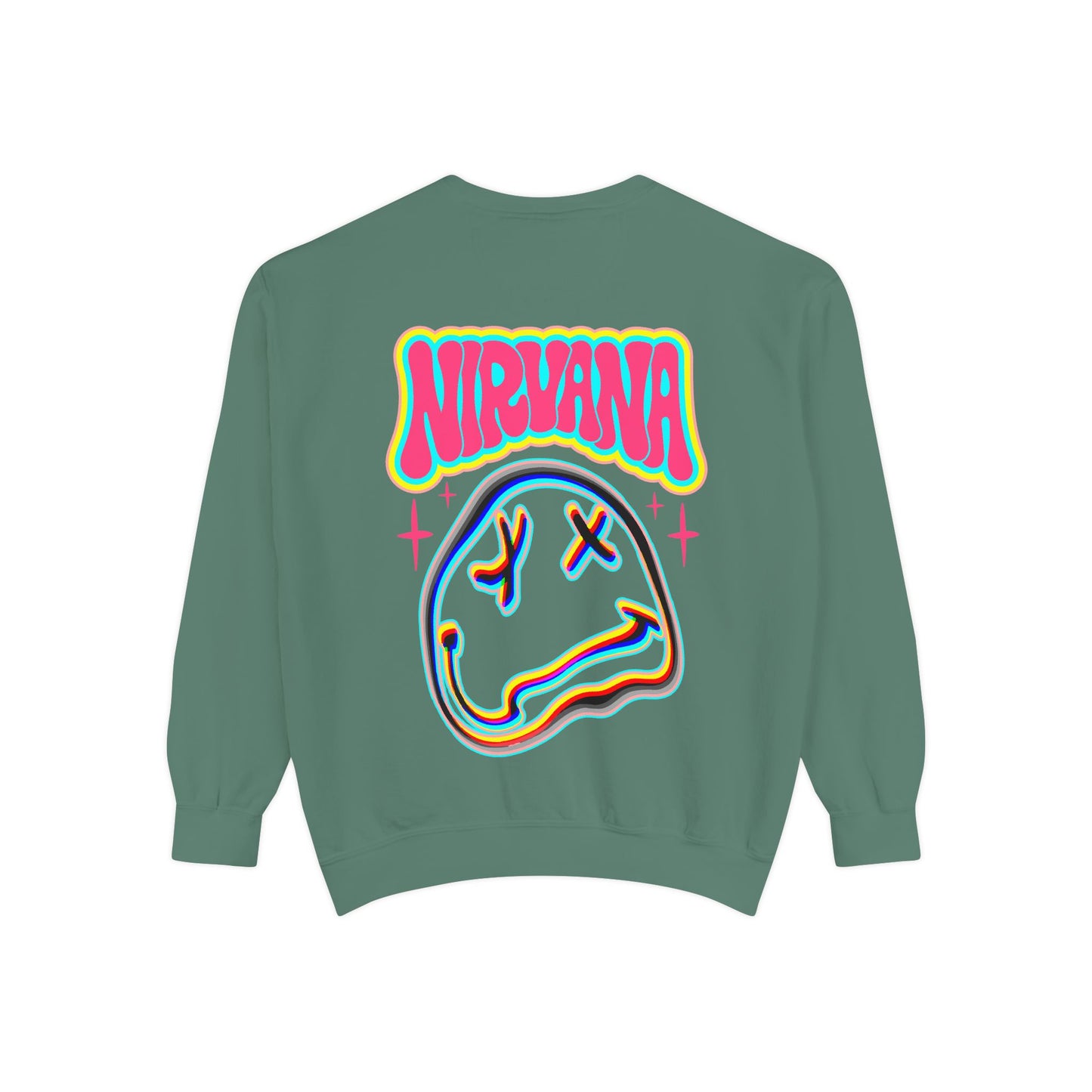 Nirvana Psychedelic Smiley Sweatshirt