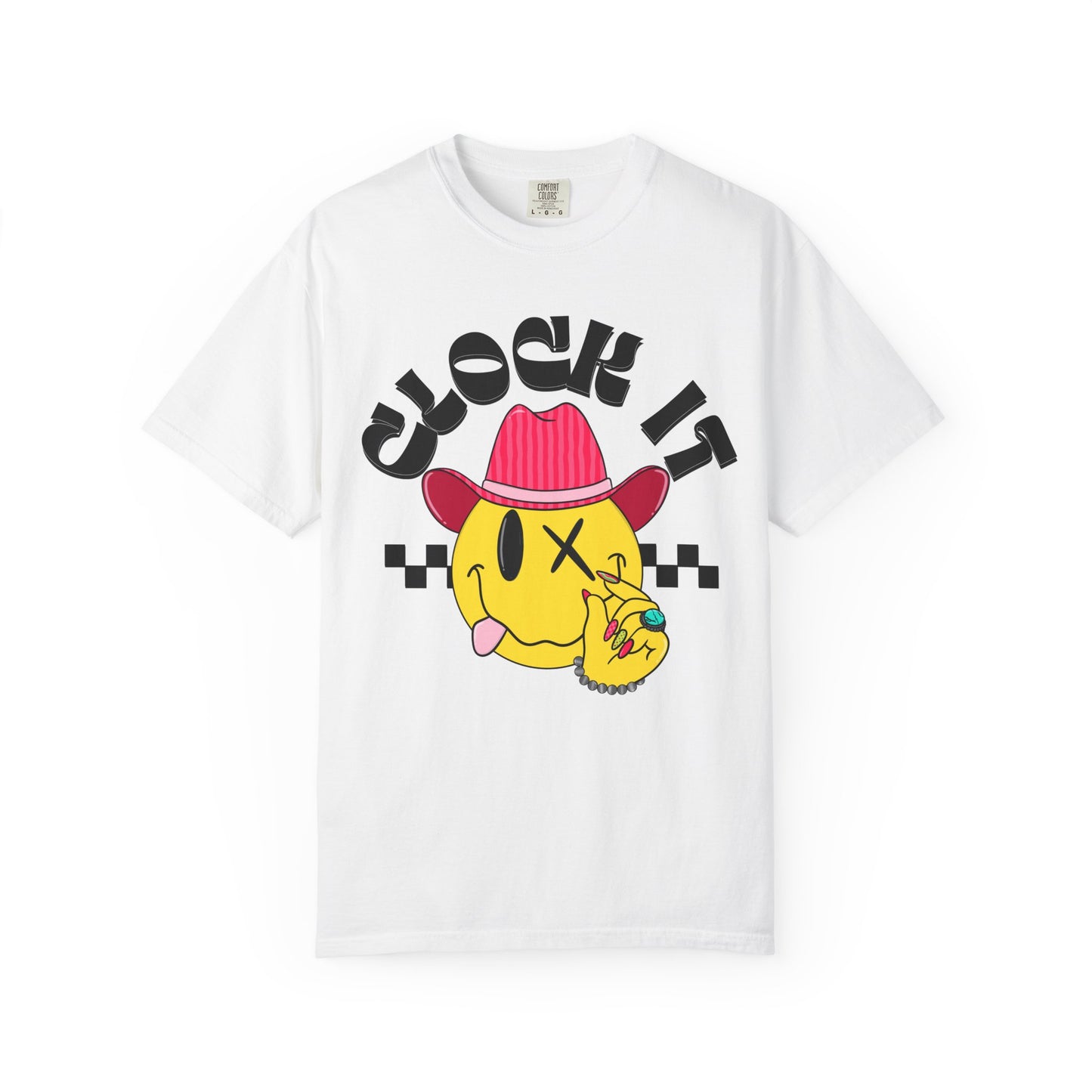 Clock It Graphic Tee for Casual Vibes
