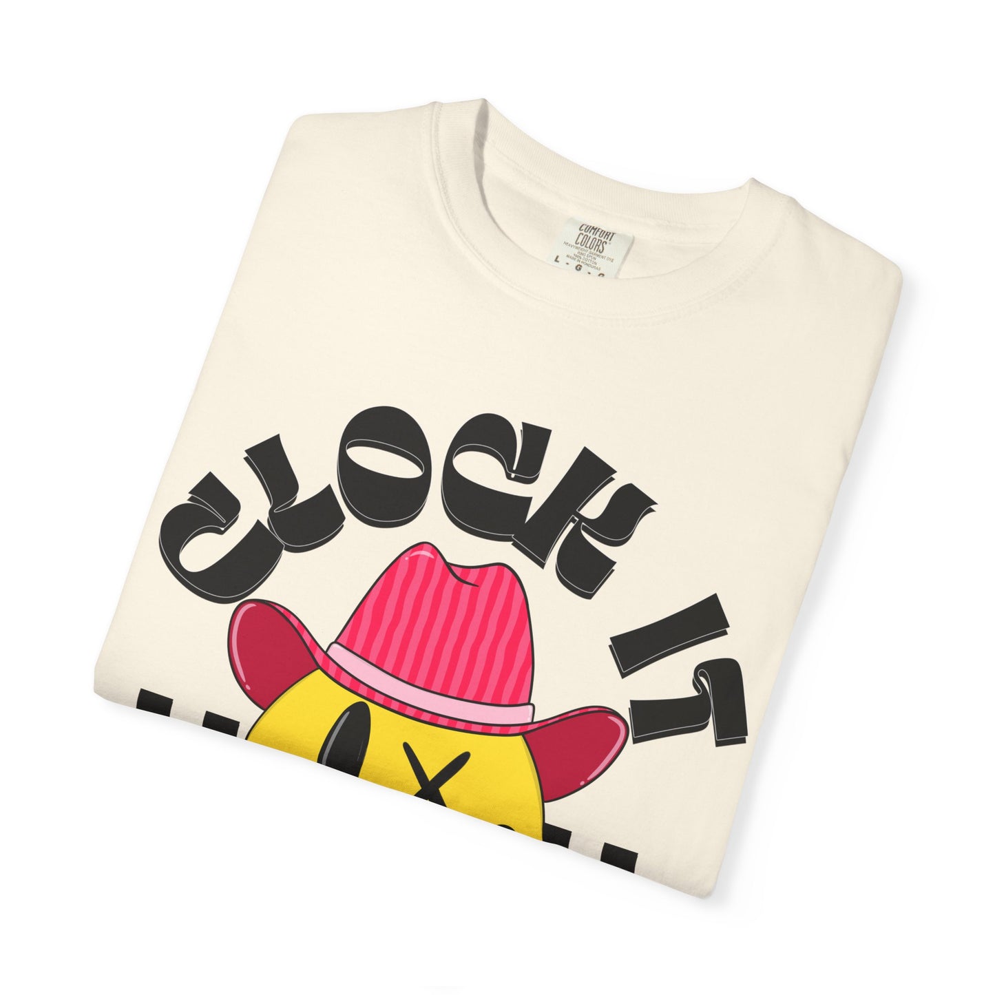 Clock It Graphic Tee for Casual Vibes