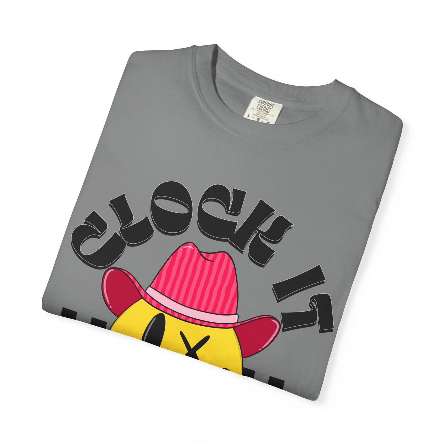 Clock It Graphic Tee for Casual Vibes