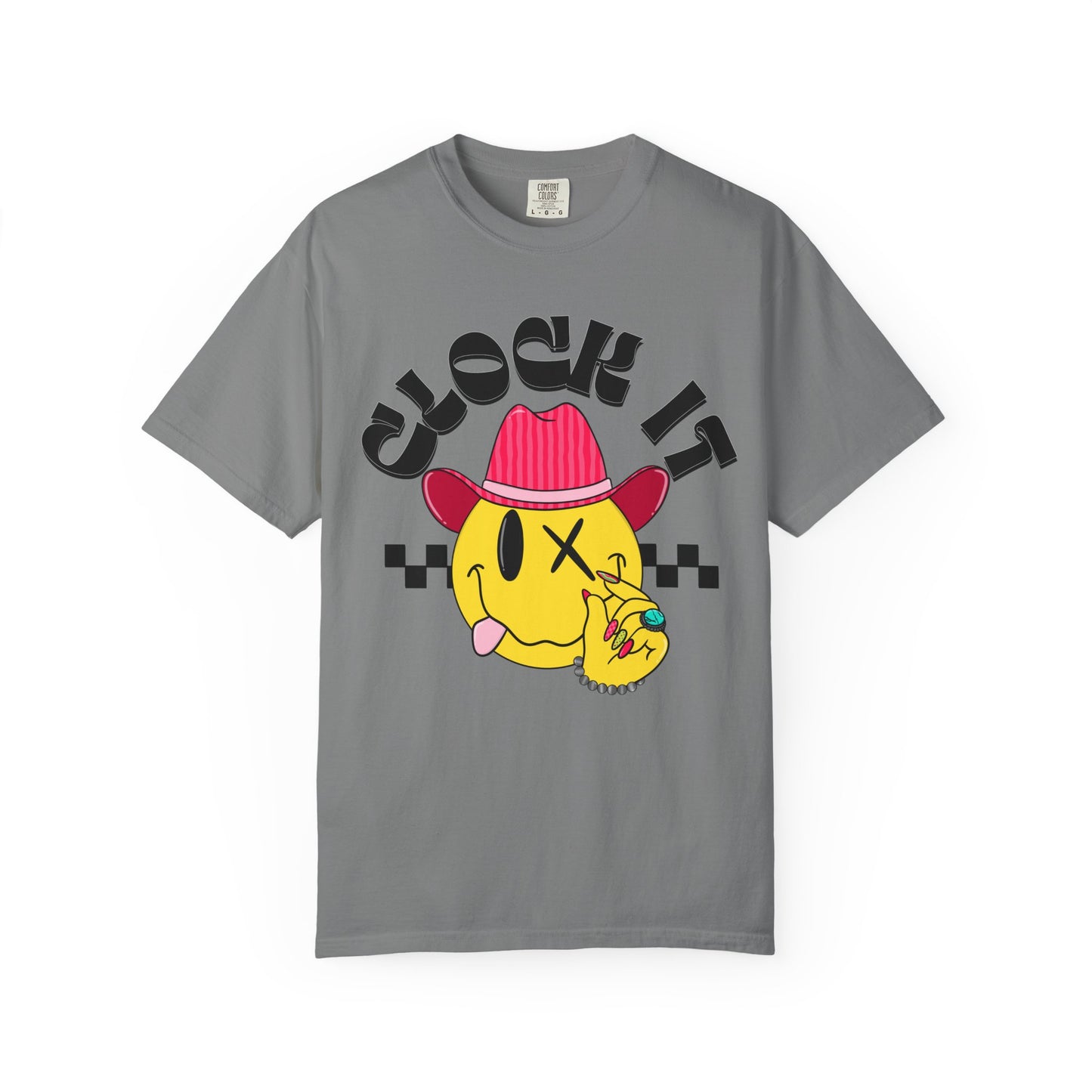 Clock It Graphic Tee for Casual Vibes
