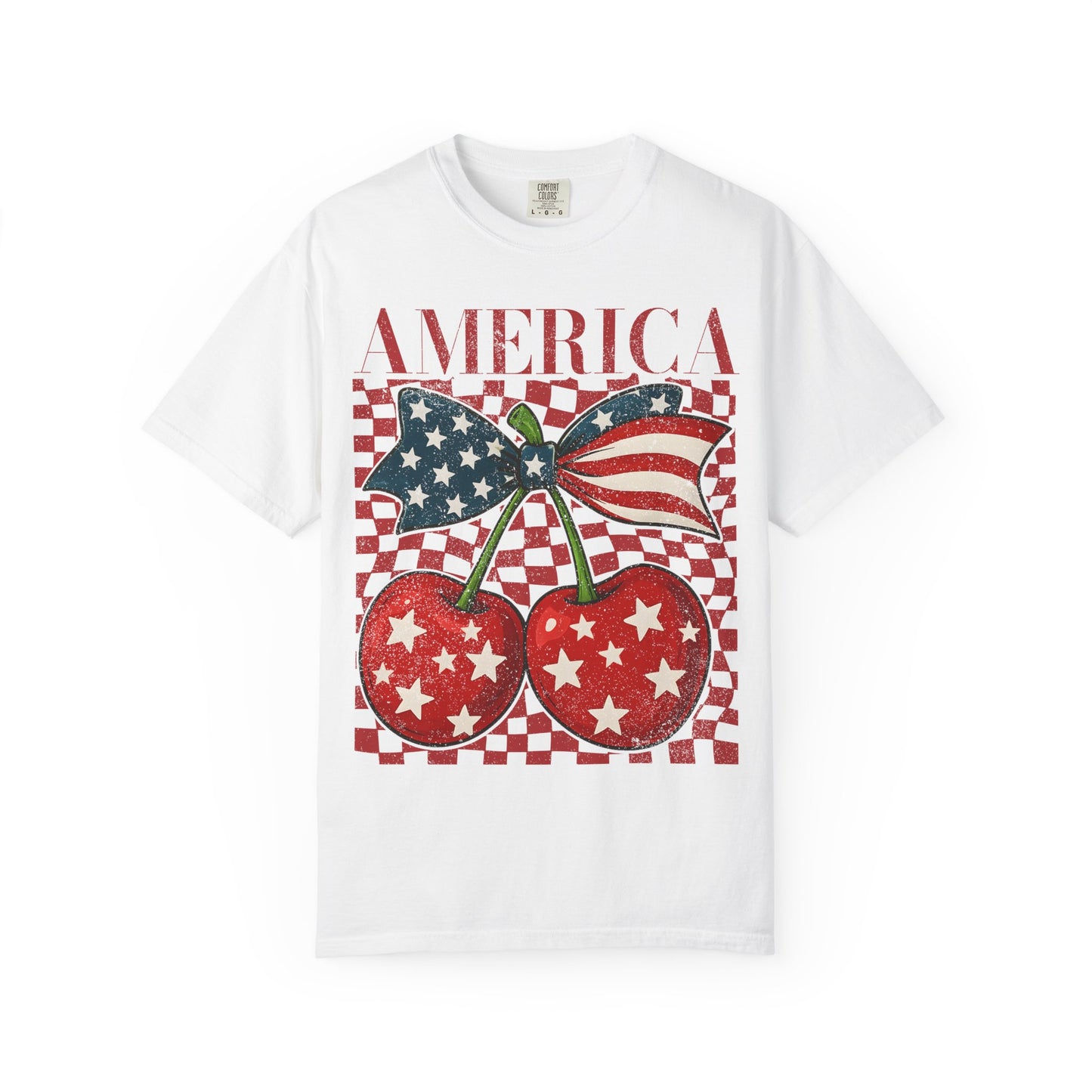 America Cherry Graphic T-Shirt