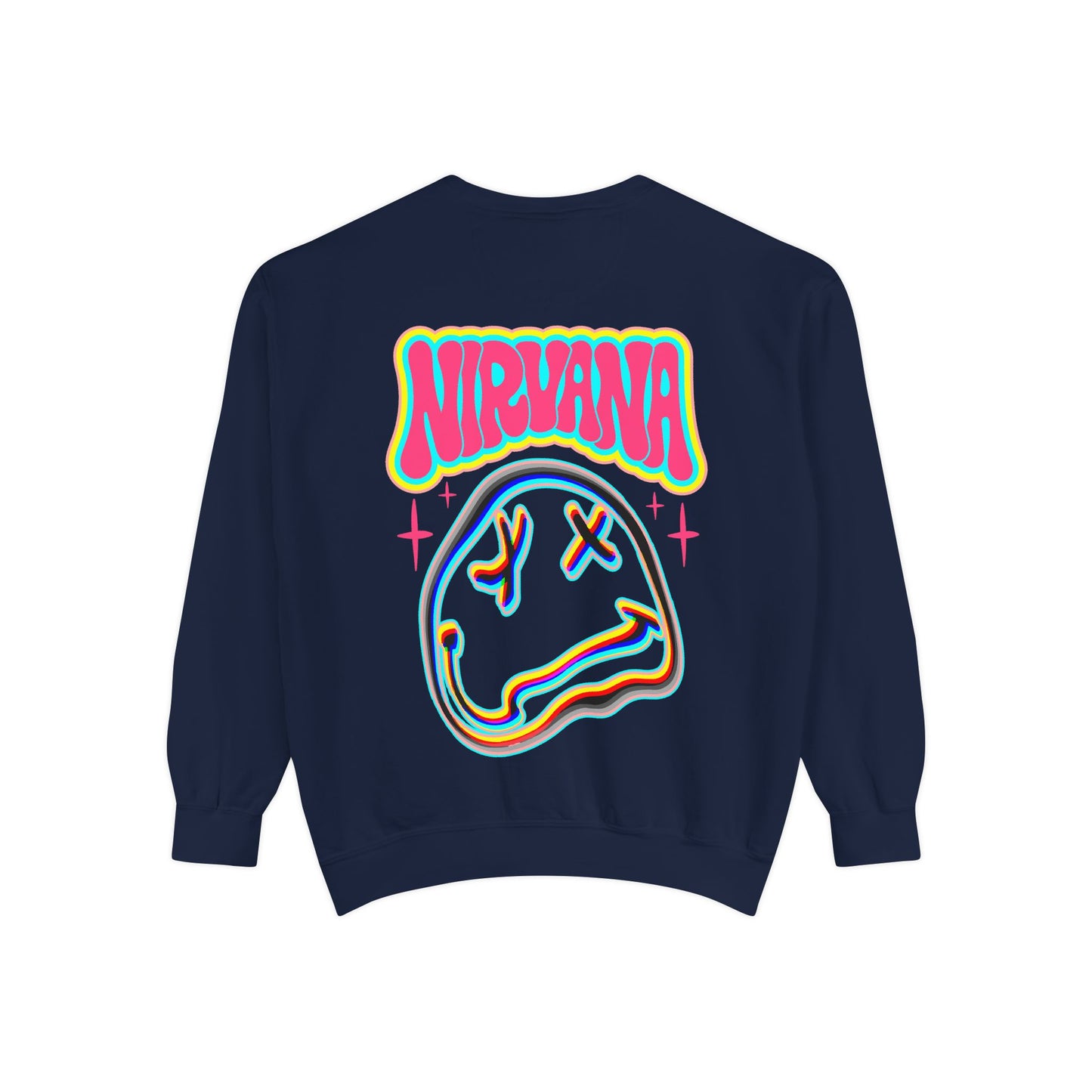 Nirvana Psychedelic Smiley Sweatshirt