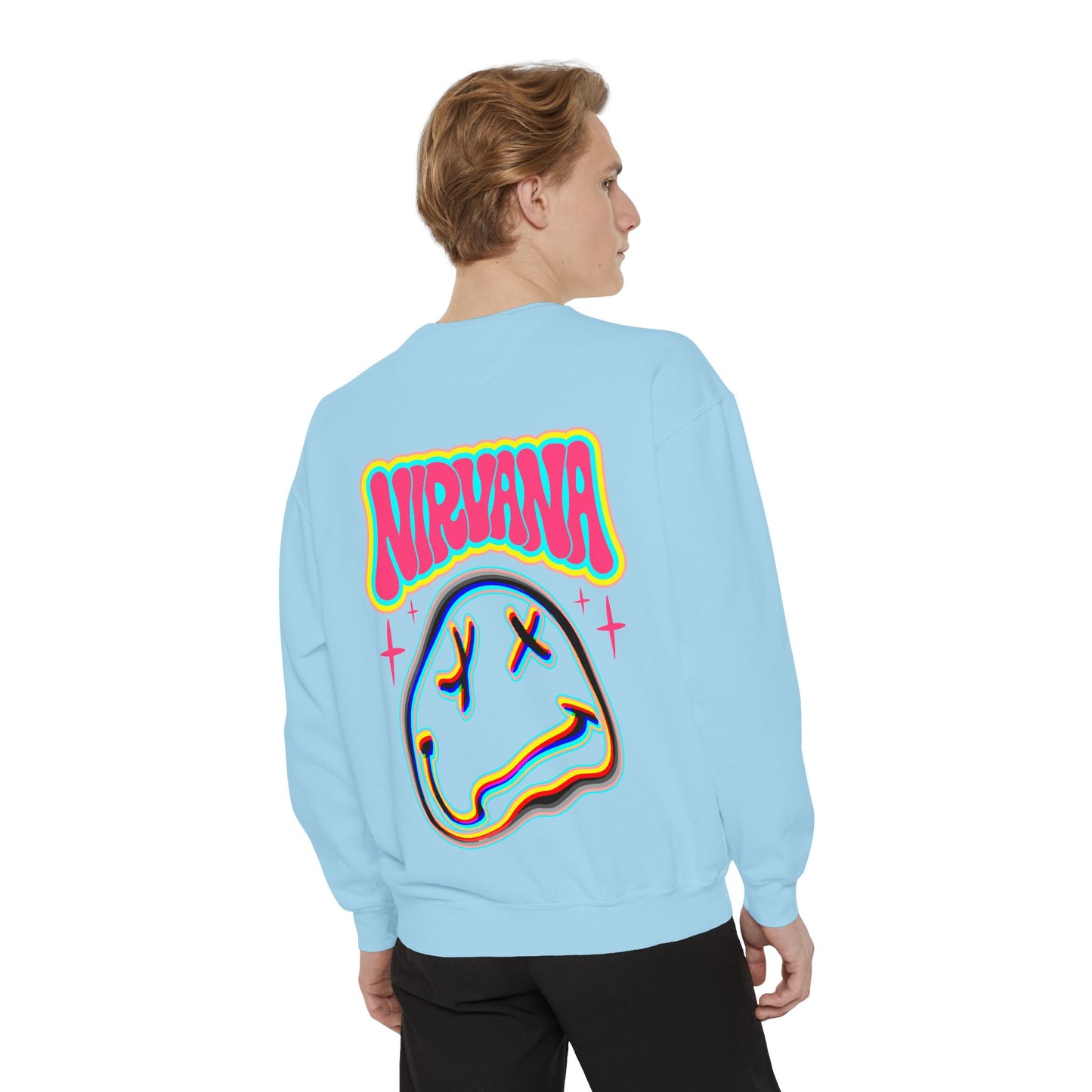 Nirvana Psychedelic Smiley Sweatshirt