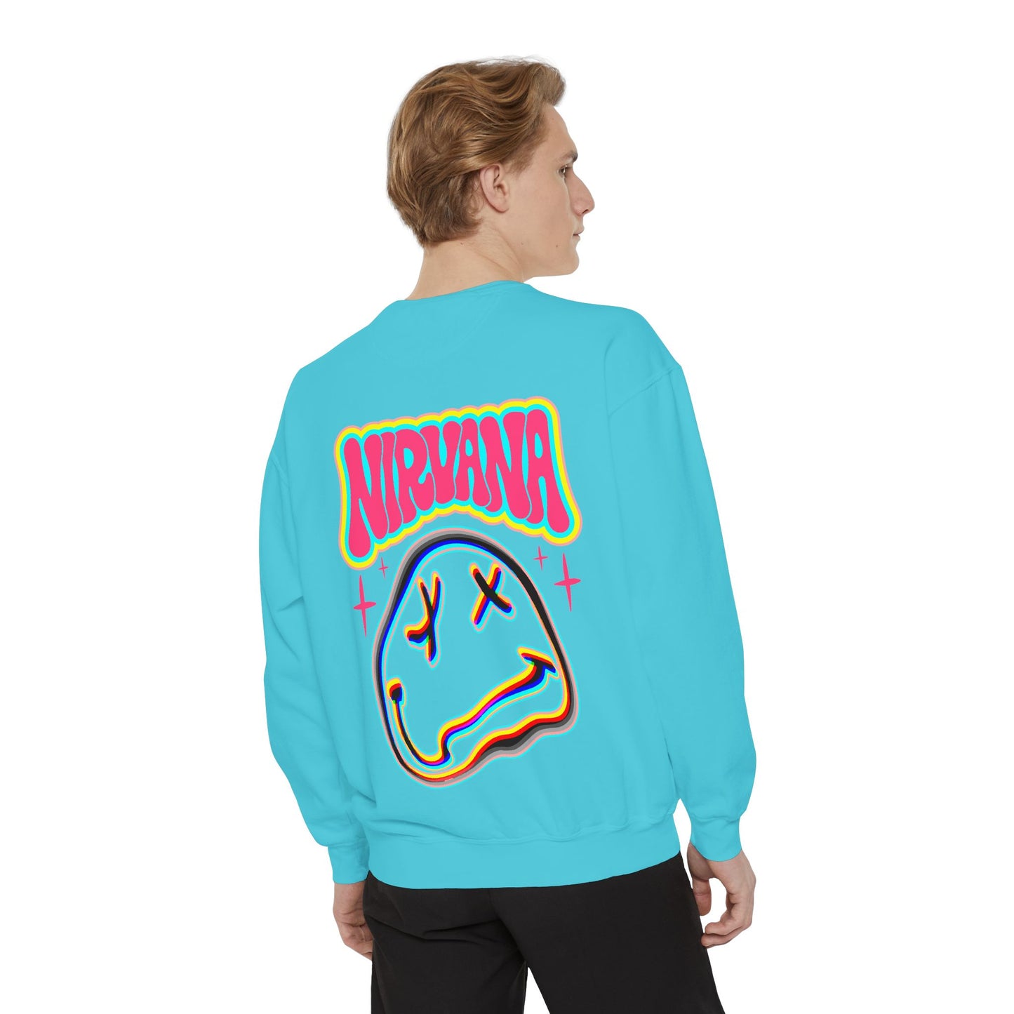 Nirvana Psychedelic Smiley Sweatshirt