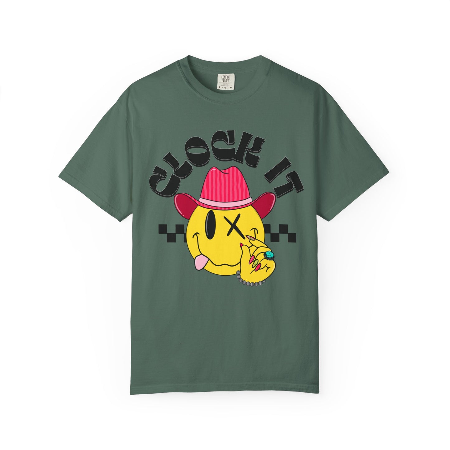 Clock It Graphic Tee for Casual Vibes